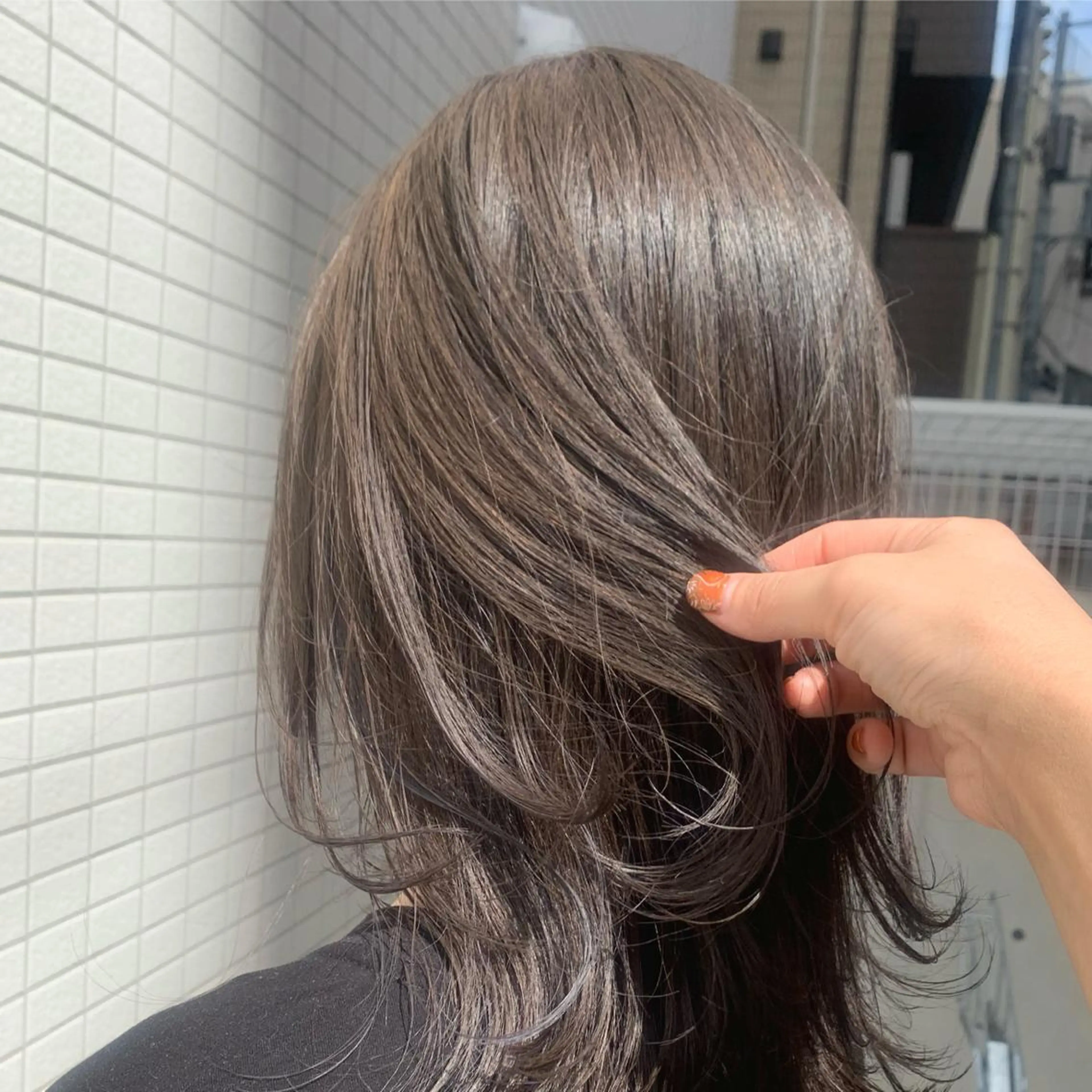 ❗️平日当日予約限定❗️ヘアカラー＋前髪カットの写真