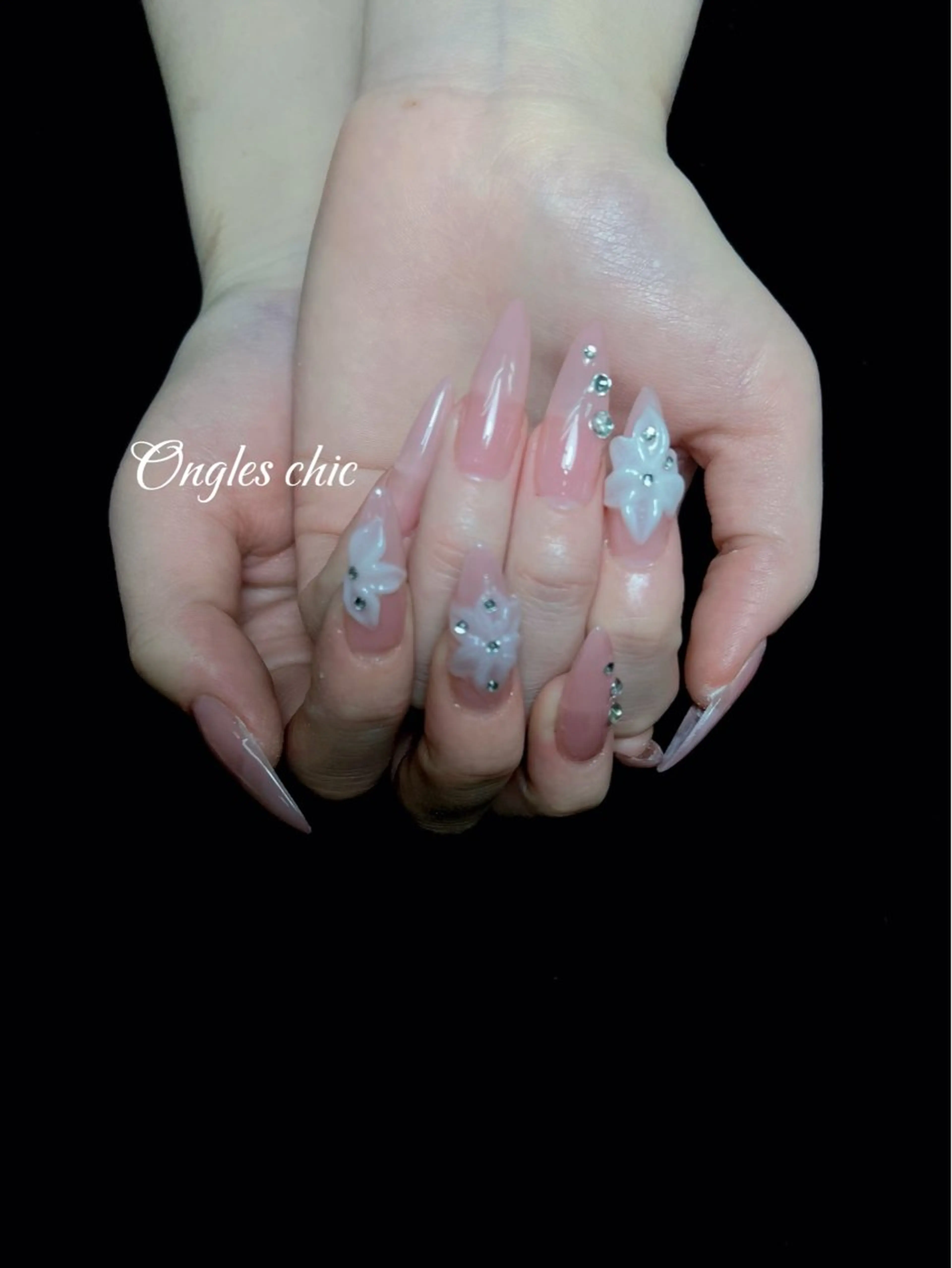 ネイル ハンドネイル ongles chicのネイルデザイン