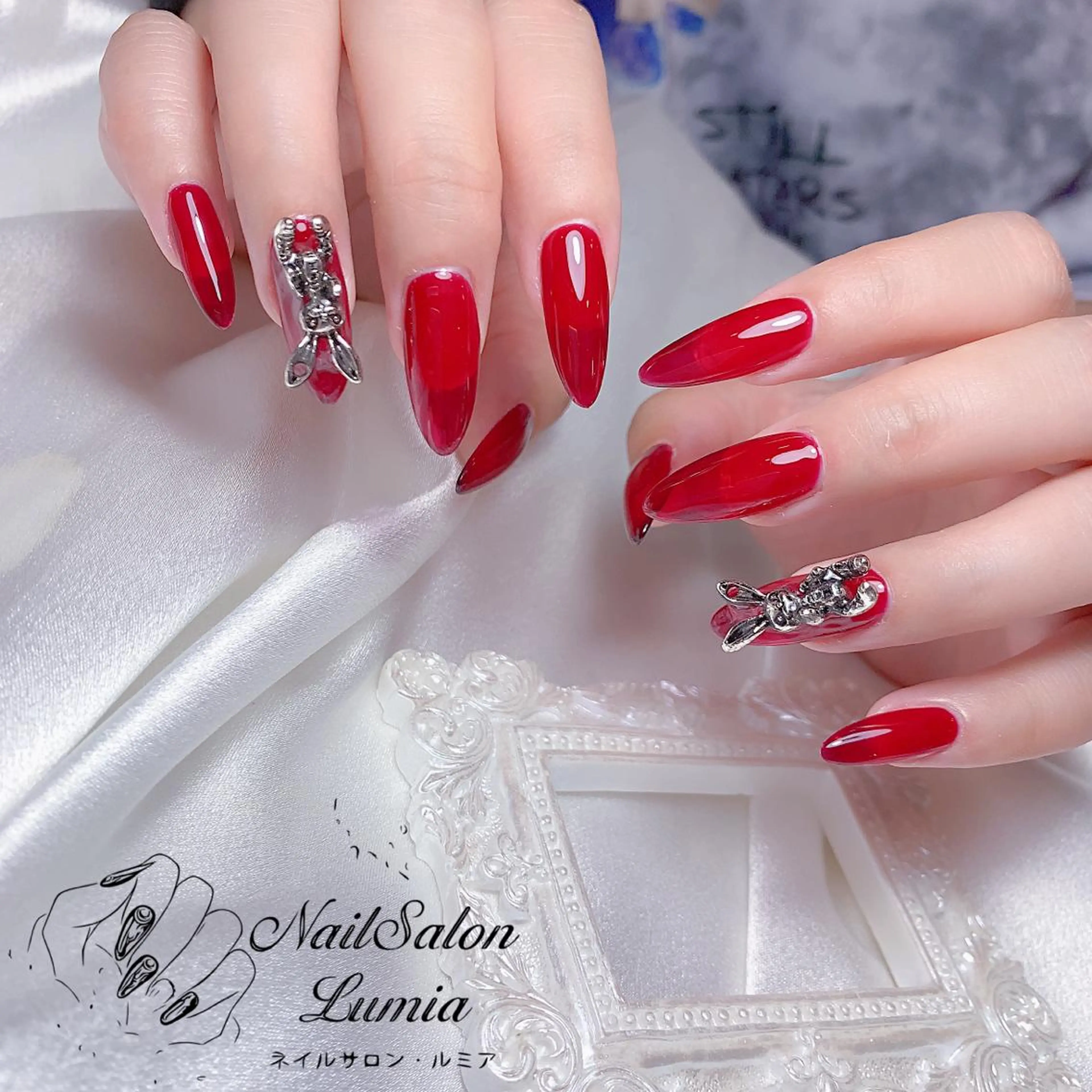 ネイル ハンドネイル ネイルサロン ルミア Lumia 店長のネイルデザイン