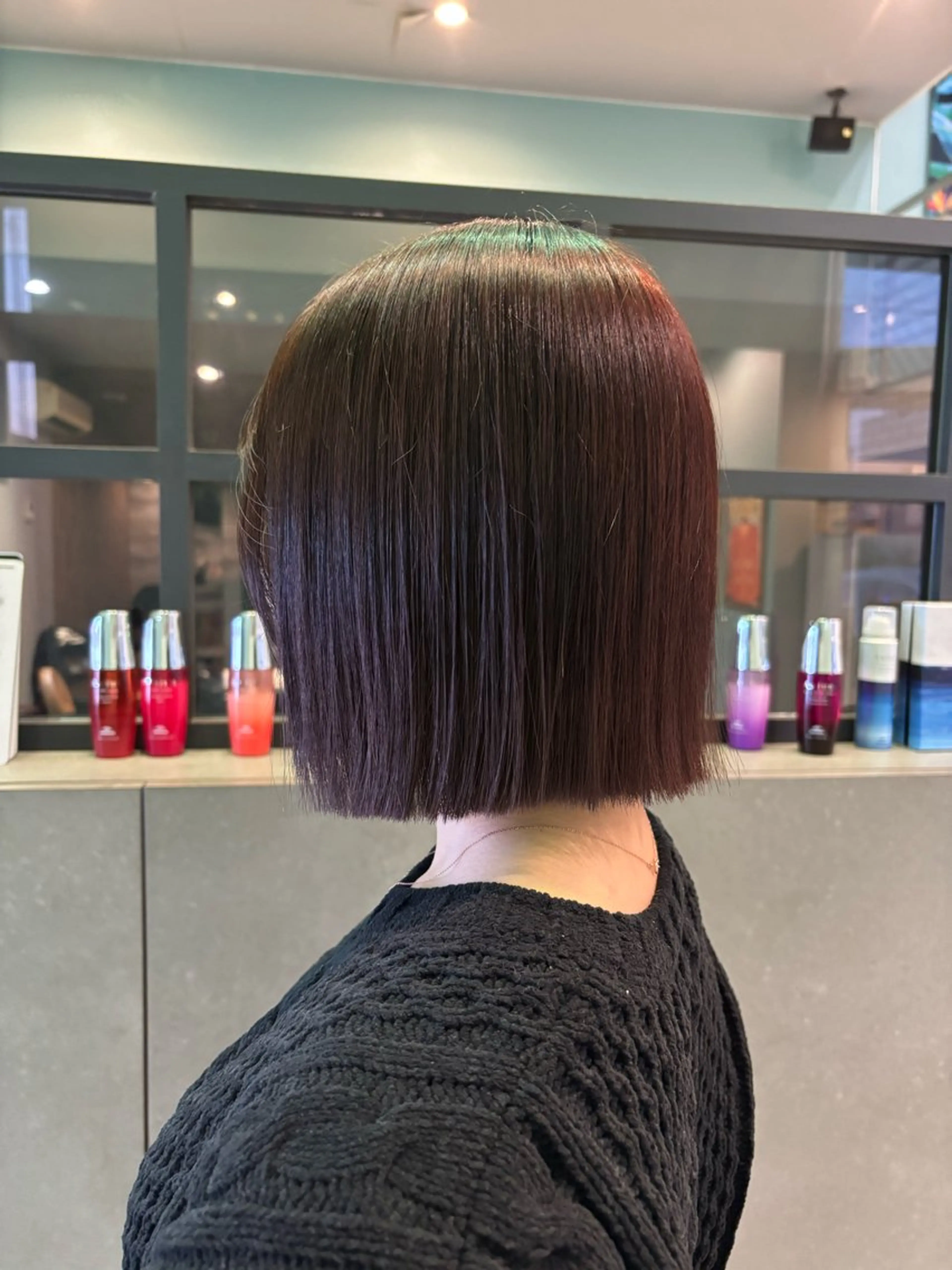 ミディアム ボブ カット 古田 穂香/似合わせカラーのヘアスタイル