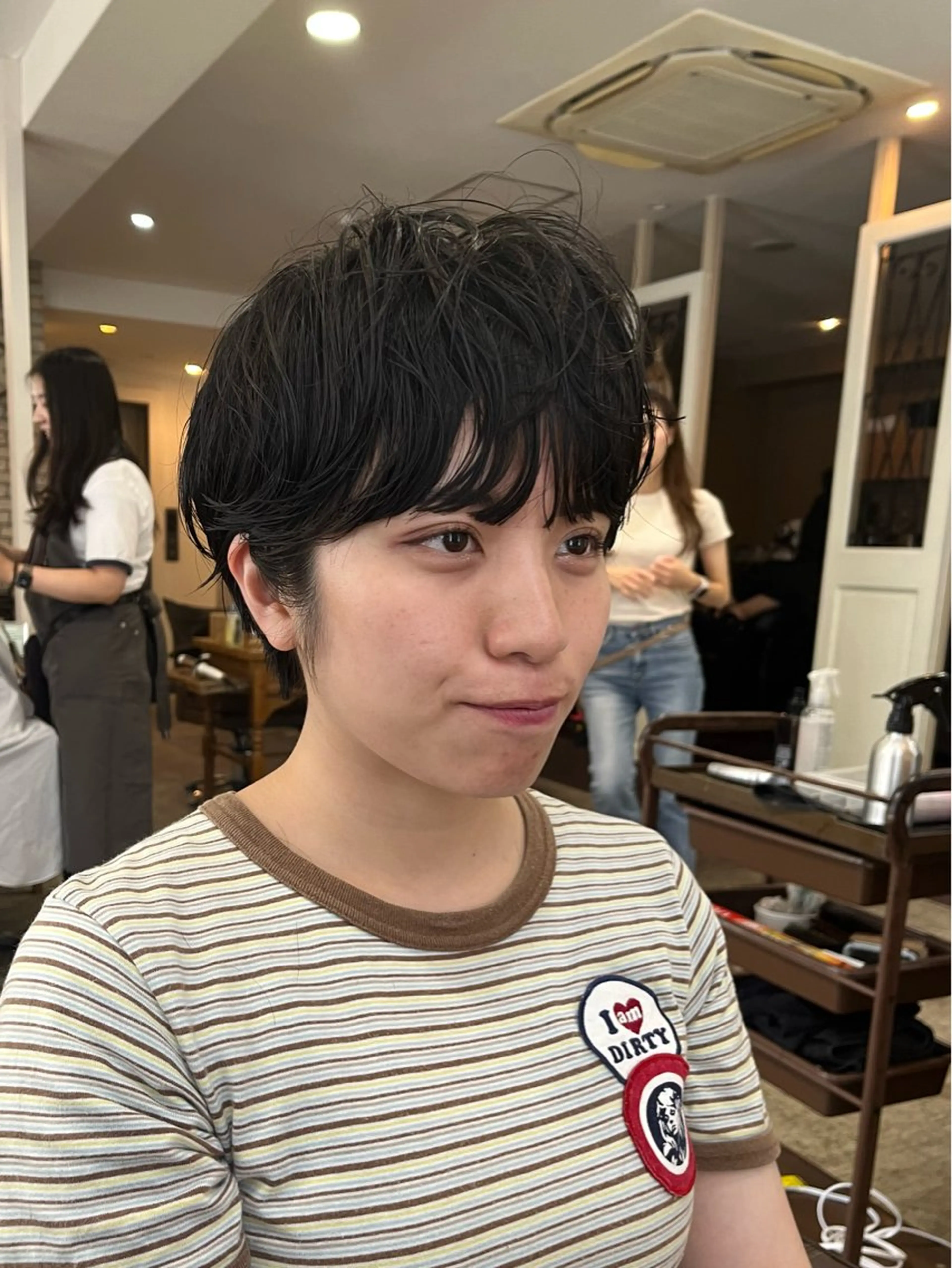 ショート カット パーマ ショートスタイル /tomo.のヘアスタイル