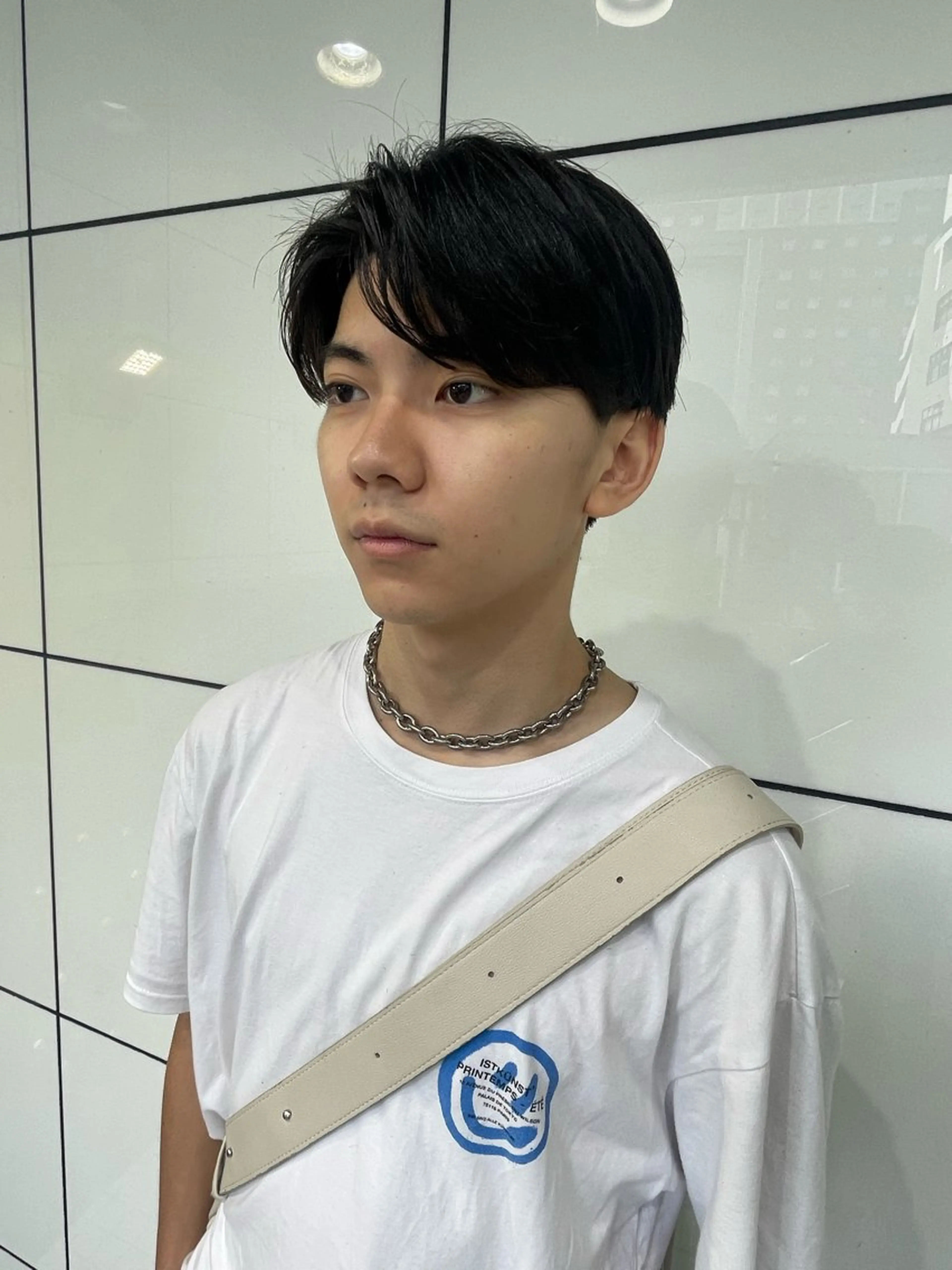 メンズ ‪るか/‪透明感 カラー/アレンジのヘアスタイル