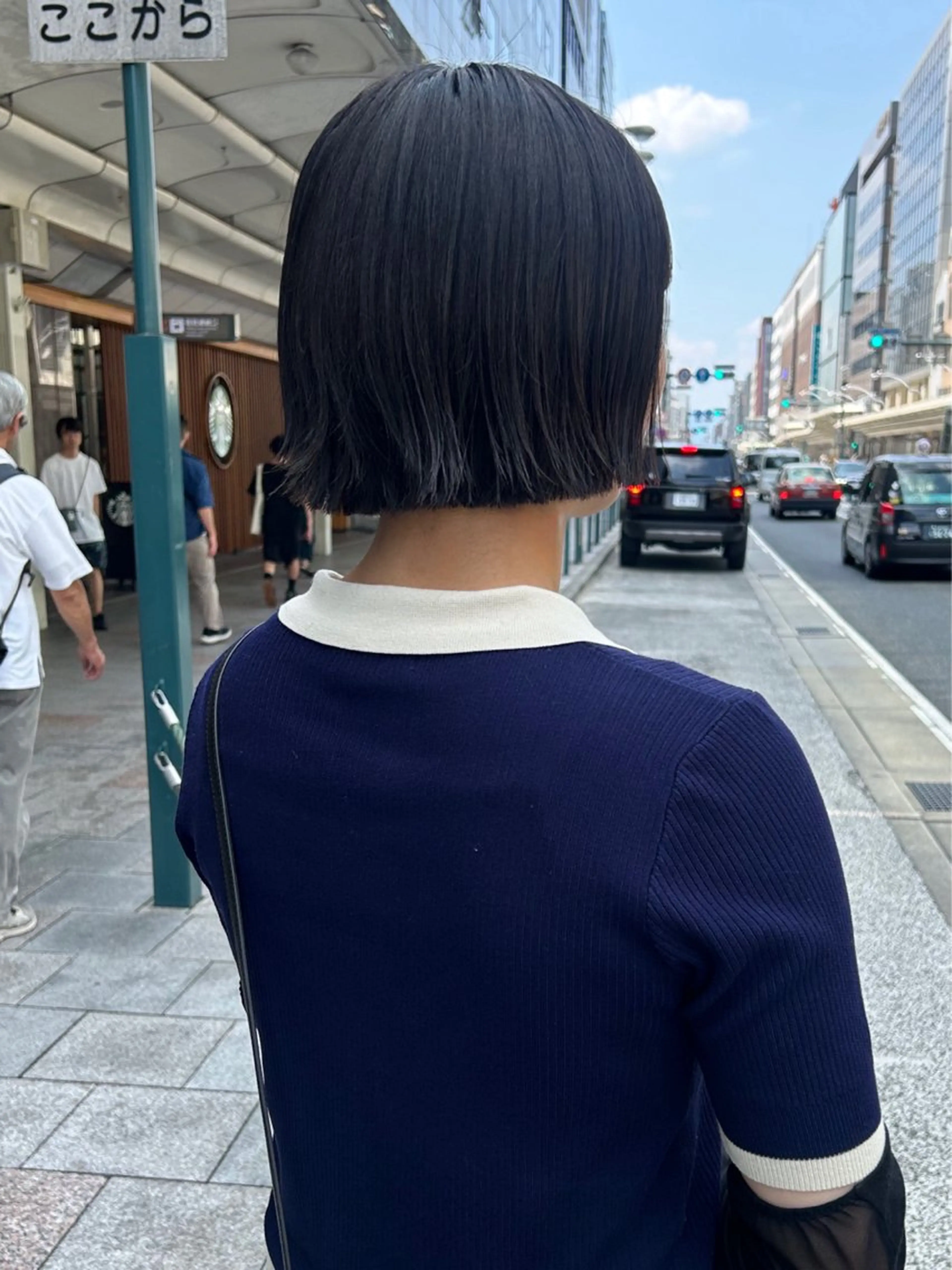 ショート ボブ 顔周りカット 髪質改善 レイヤーカット 似合わせカット カット トリートメント 【nui 茨木】 🫧清水優🫧のヘアスタイル