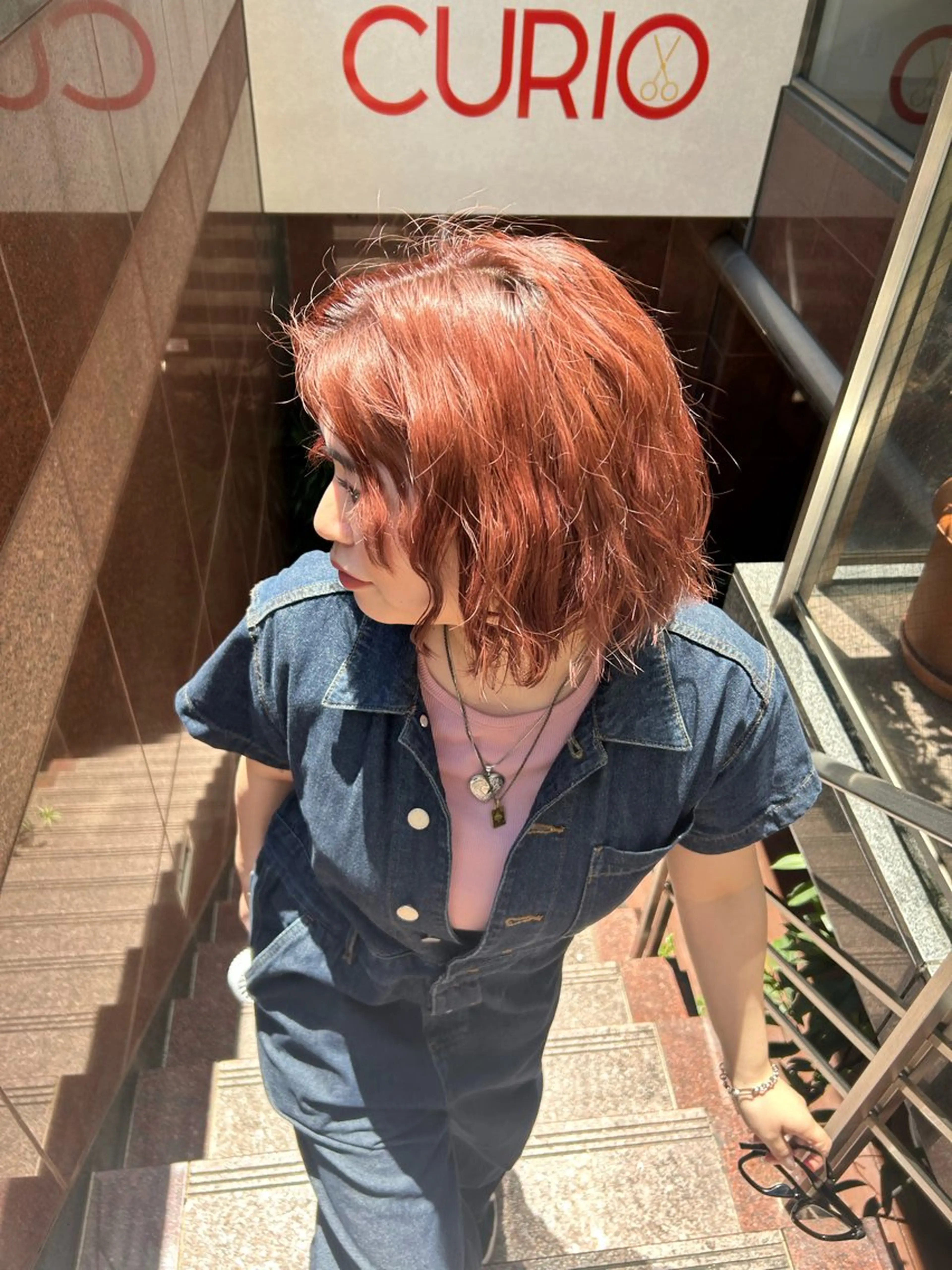 ミディアム 🔴CURIO キュリオ/南船場🔴のヘアスタイル