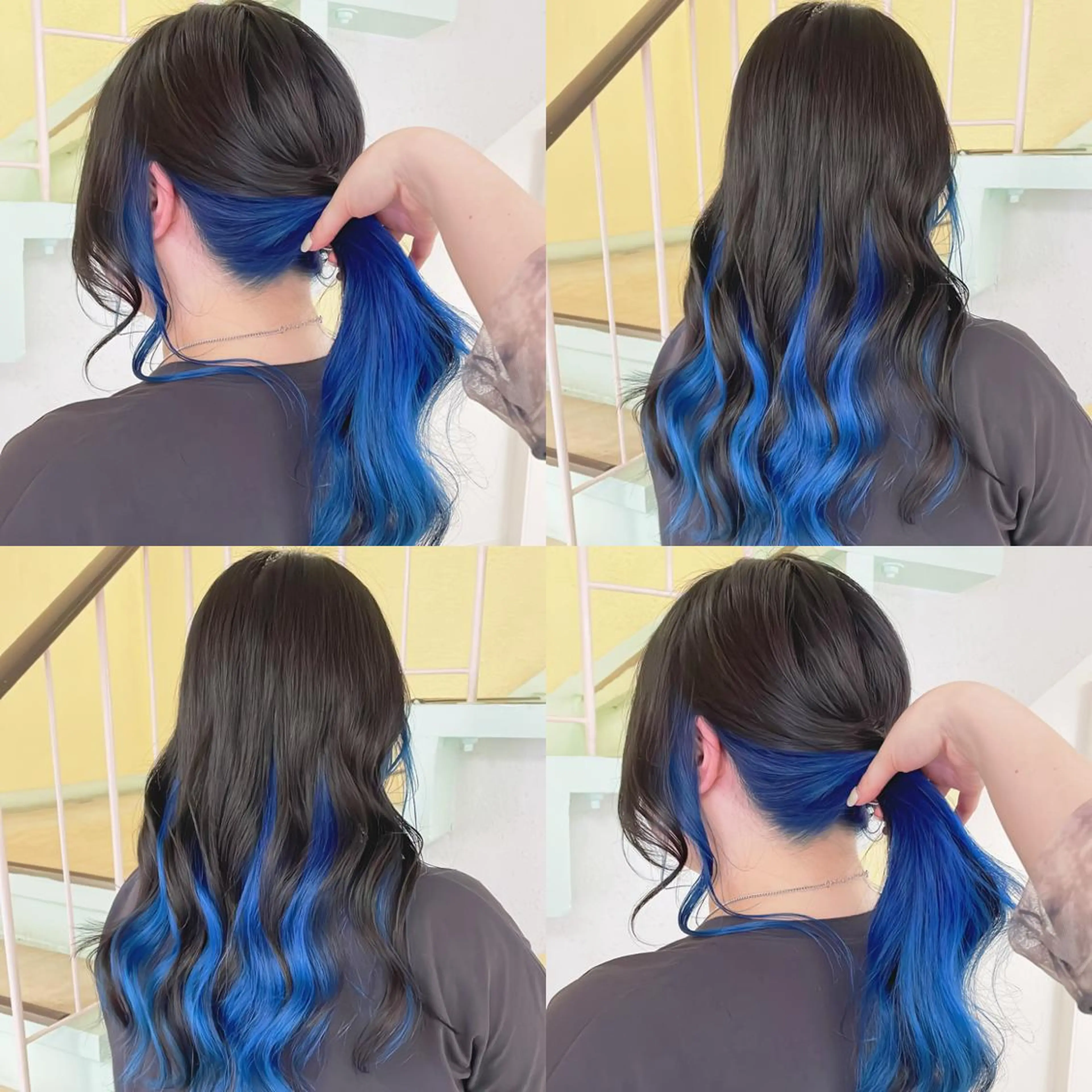 カラー ブリーチ ヘアカラー トリートメント 渋谷:インナーカラー ／🍒エリカ🍒のヘアスタイル