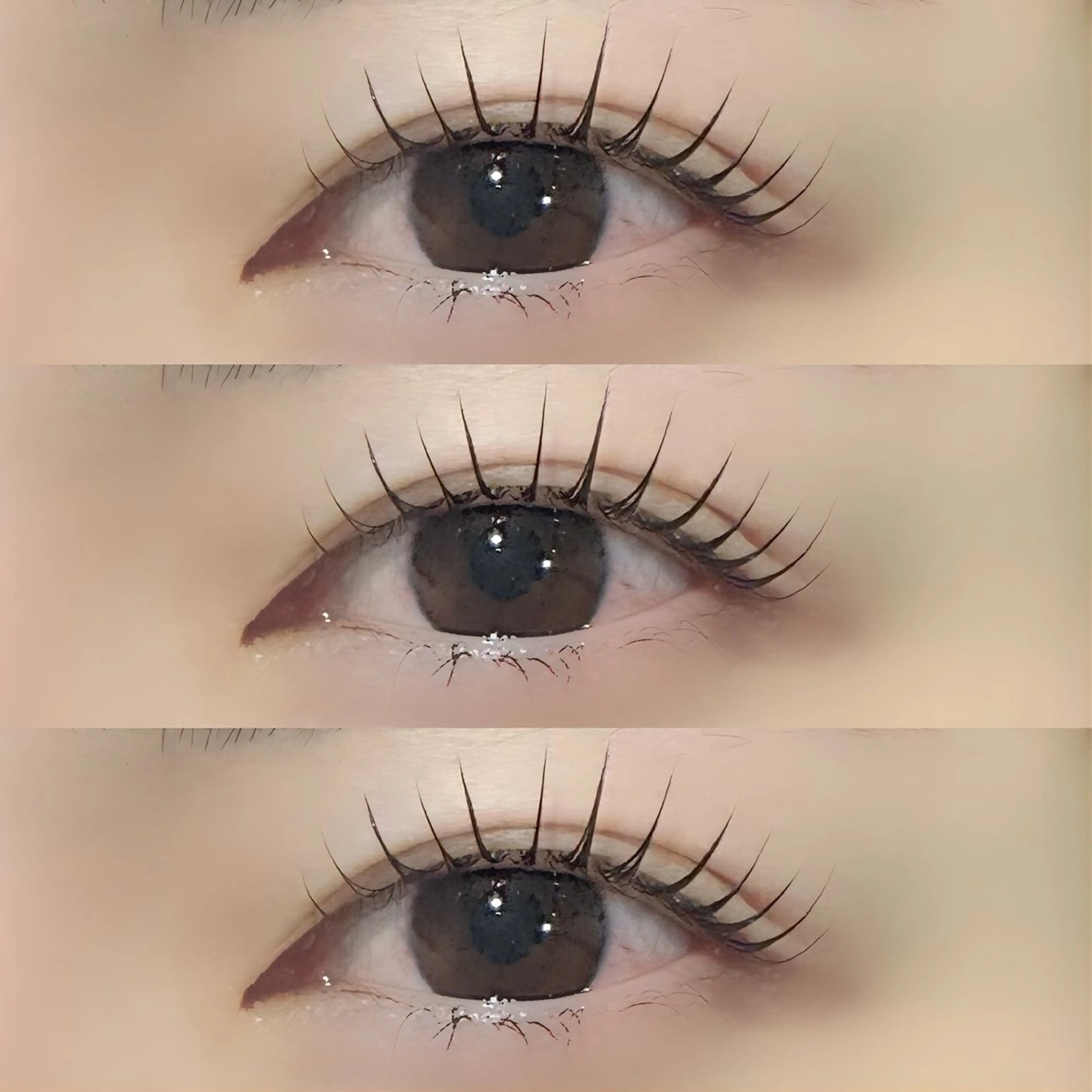 マツエク・マツパ 韓国風マツエク 一重×まつ毛パーマ 🤍 nanako🤍のマツエク・マツパデザイン