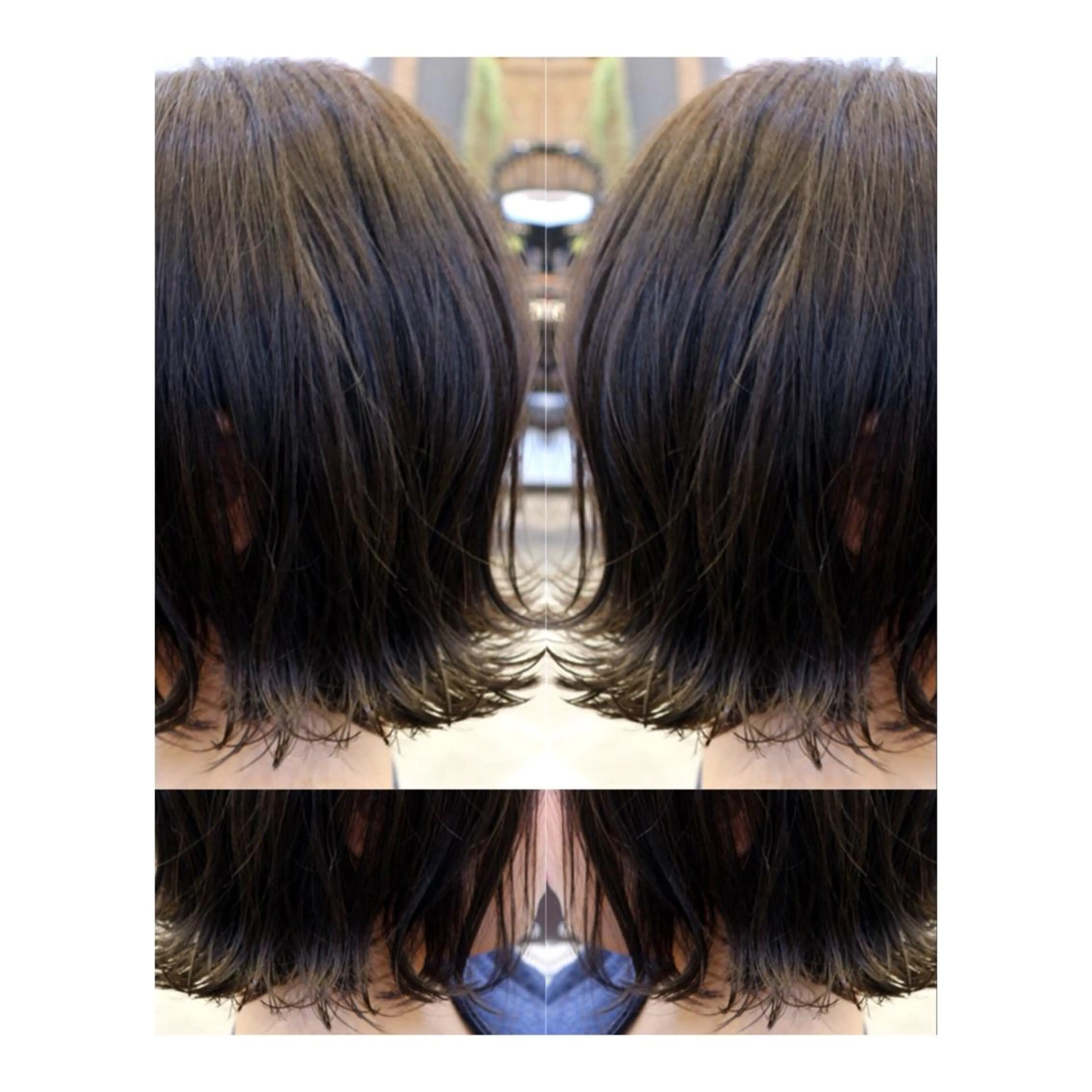 ショート カラー ネイビーカラー ボブ Aguhair所属・土屋 ゆうこのヘアスタイル