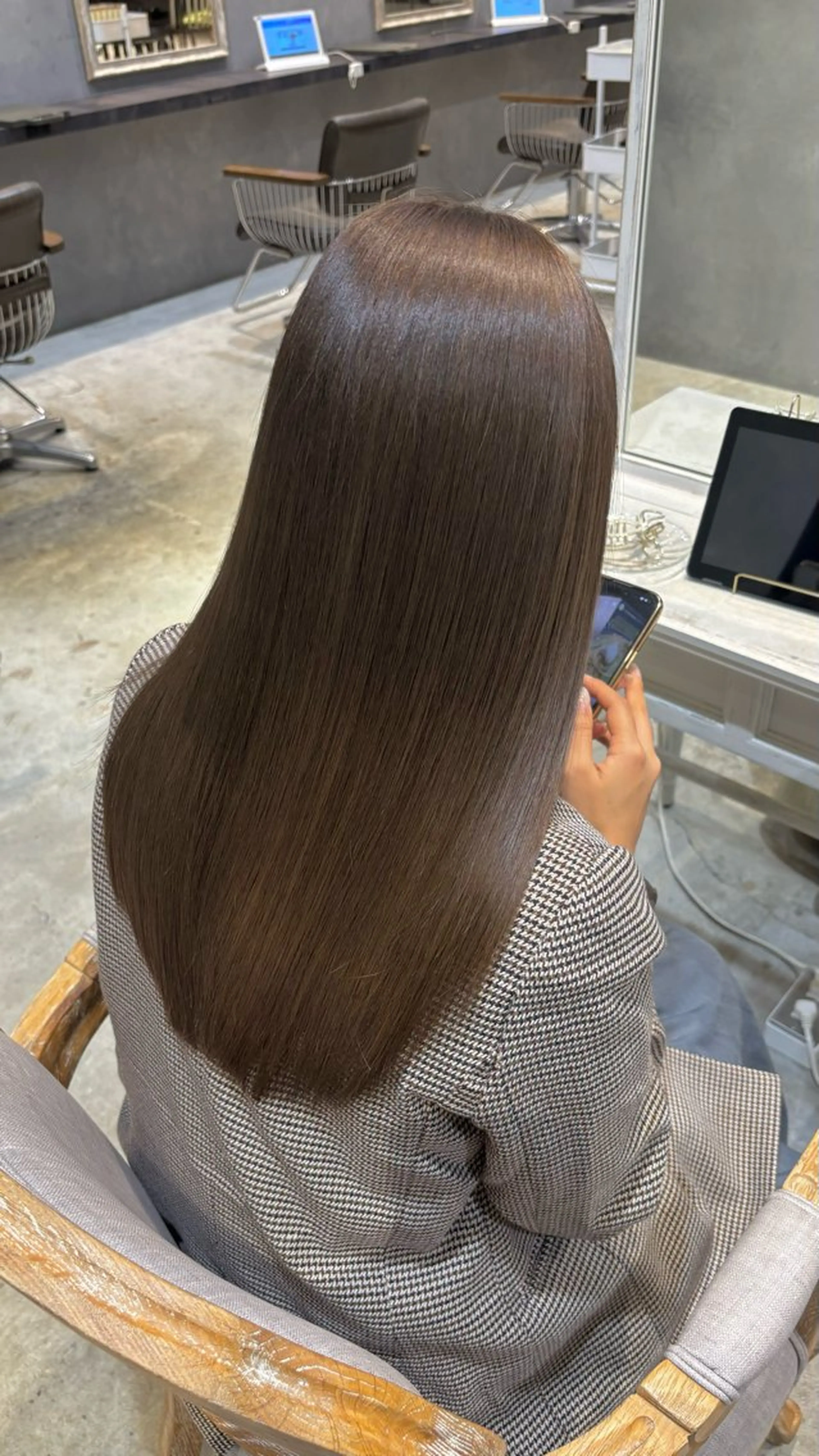 𝟪𝗌𝗍𝖾𝗉 𝗍𝗋𝖾𝖺𝗍𝗆𝖾𝗇𝗍+シャンプーブロー🧴‎◌𓈒𓐍の写真