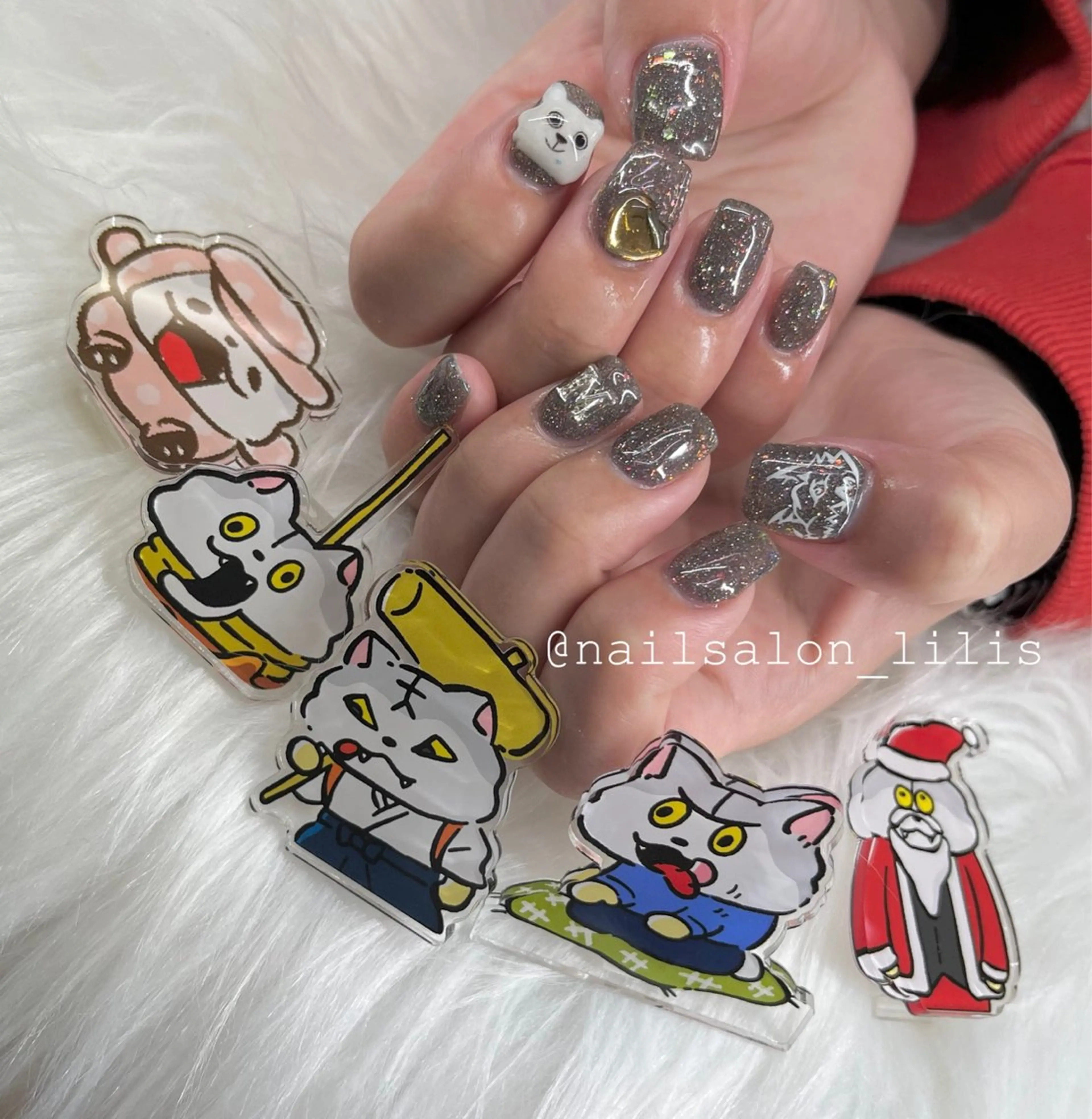 ネイル アートネイル フラッシュネイル ハンドネイル nailsalon lilis所属・nailsalon Lilisのネイルデザイン