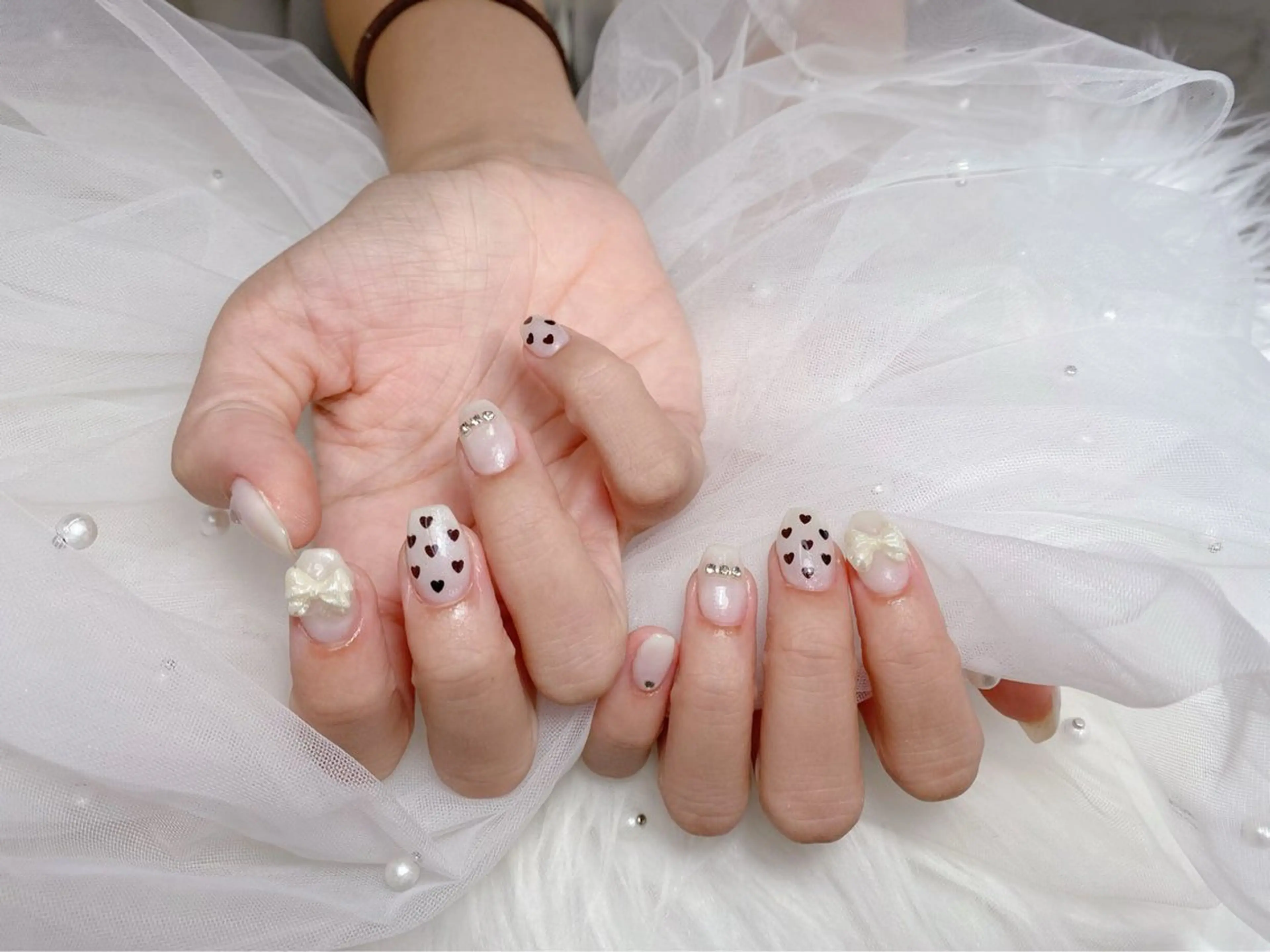 ネイル 持ち込み ハンドネイル 🌈 Laule'aのネイルデザイン