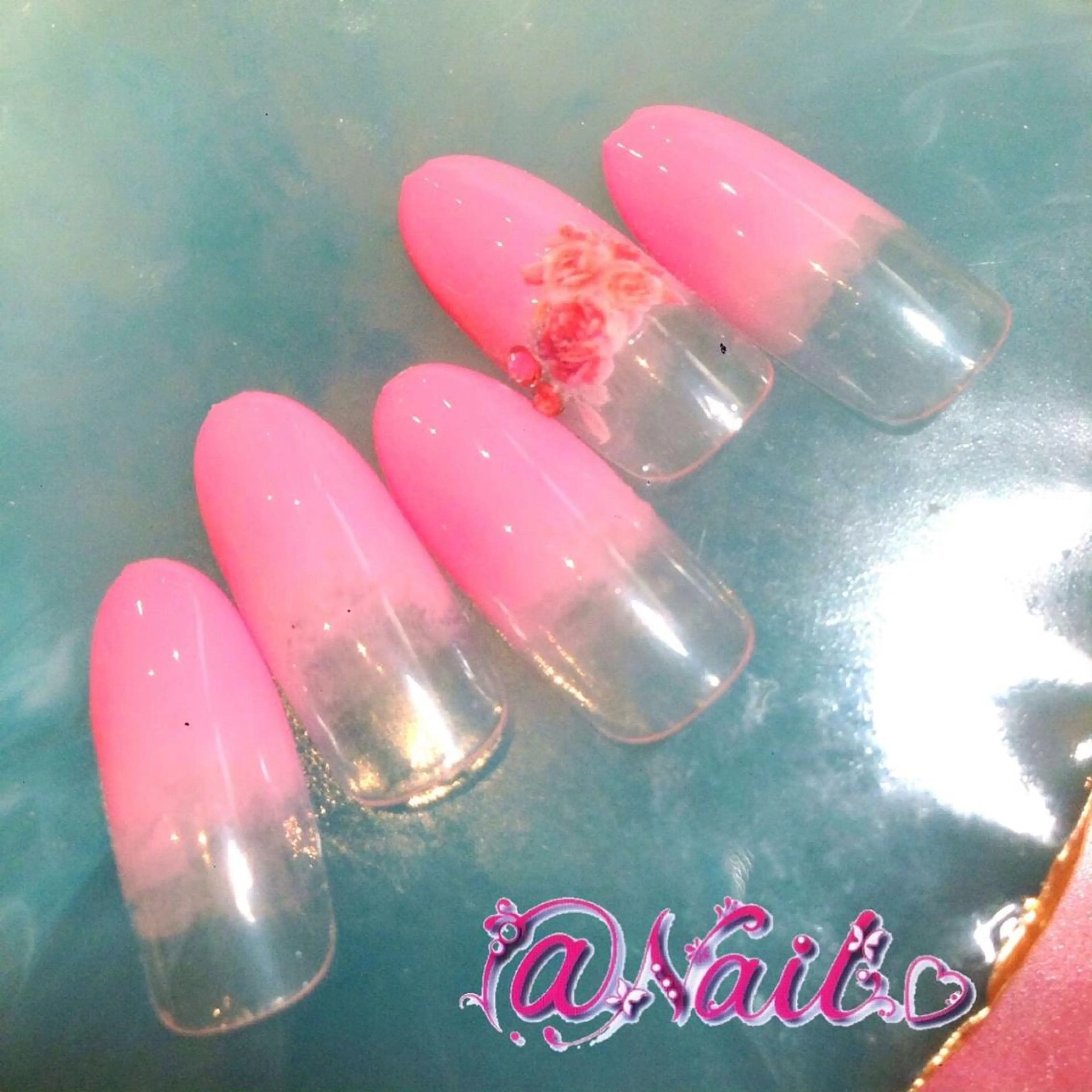 ネイル ネイルチップ 小尾 栞のネイルデザイン