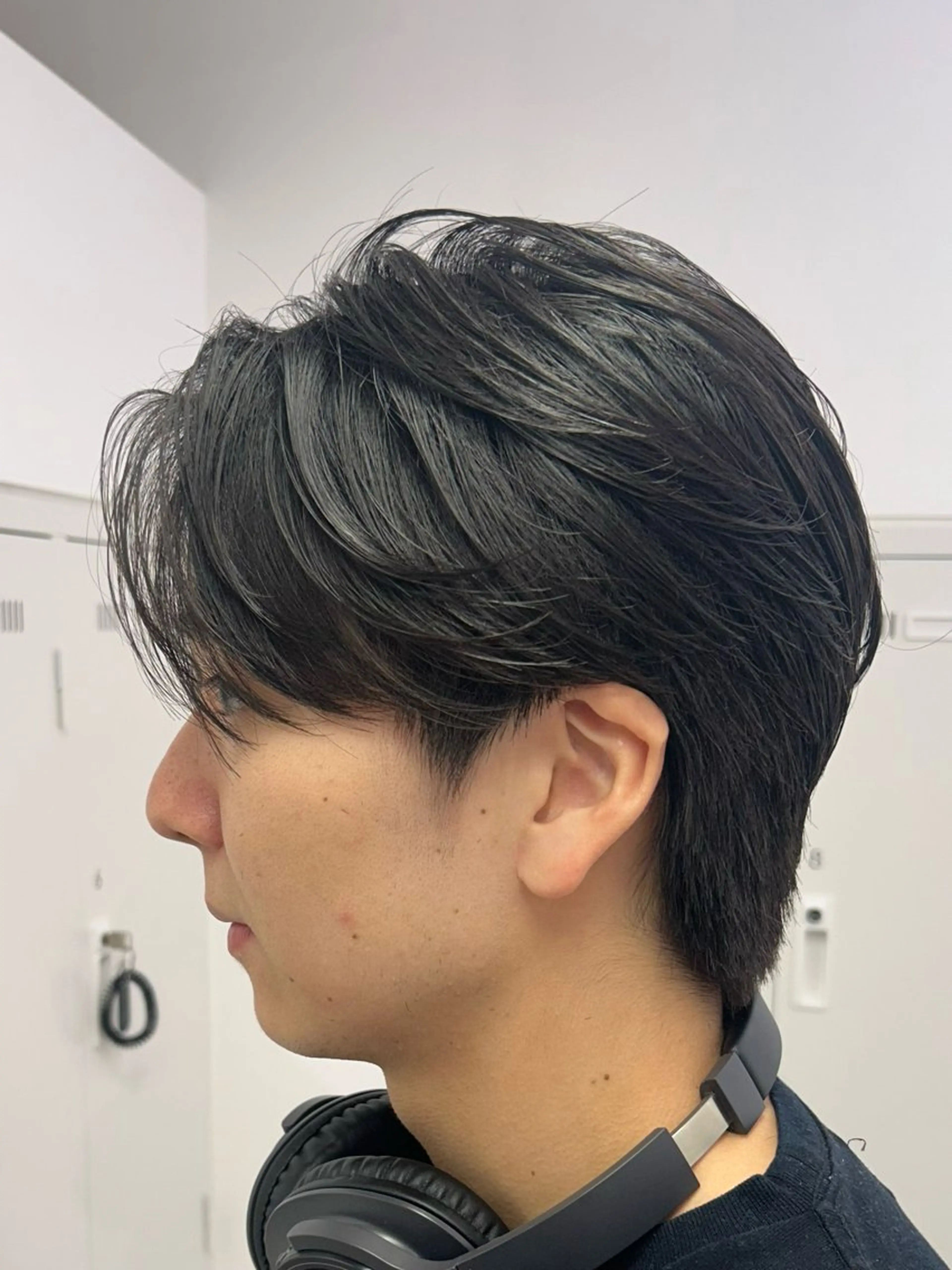 ミディアム パーマ メンズ カット パーマ ♠️メンズ特化／ 社 由樹♠️のヘアスタイル