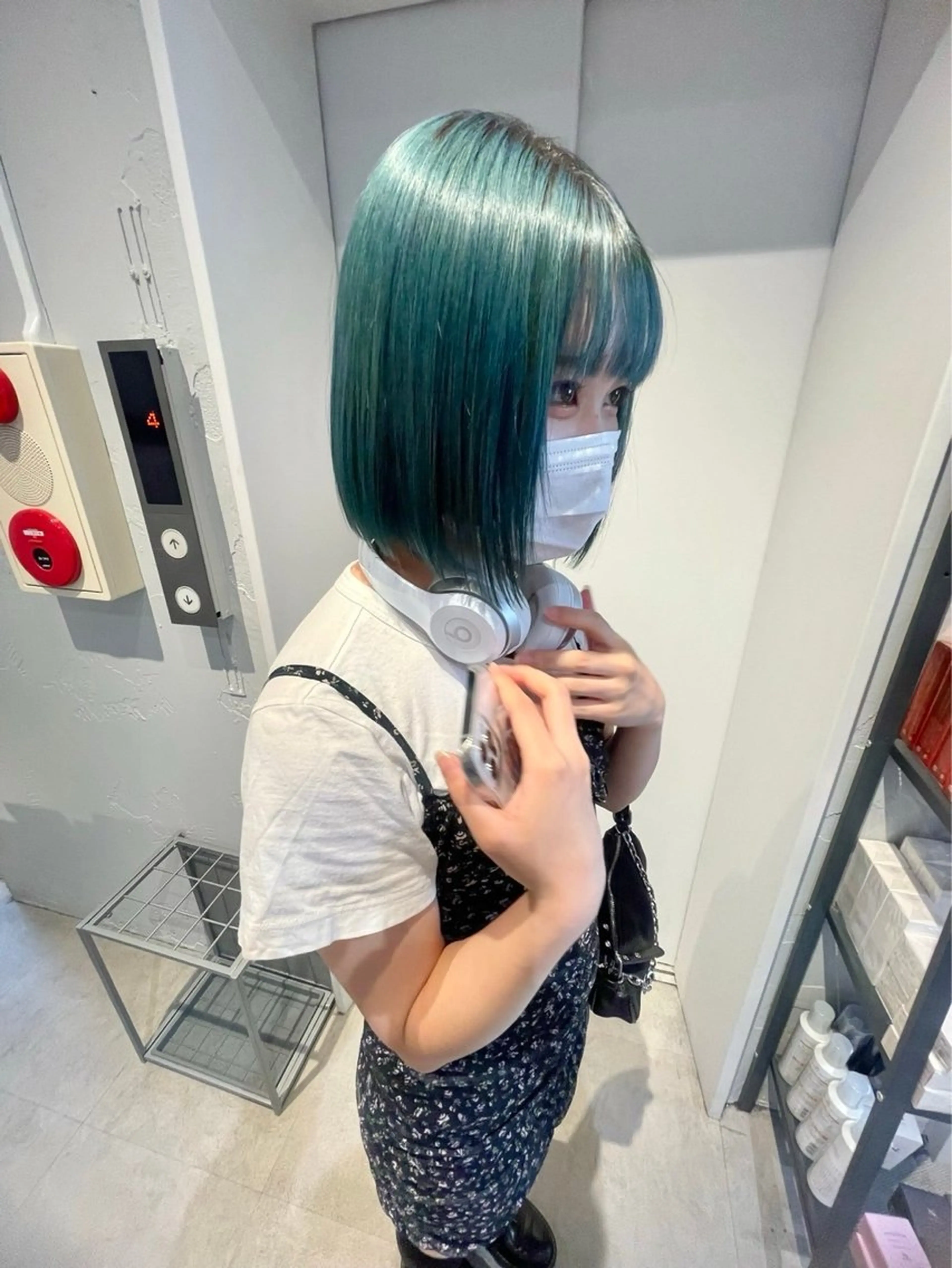 カラー ミユウ👗🎀 /カラーリスト/ボブのヘアスタイル