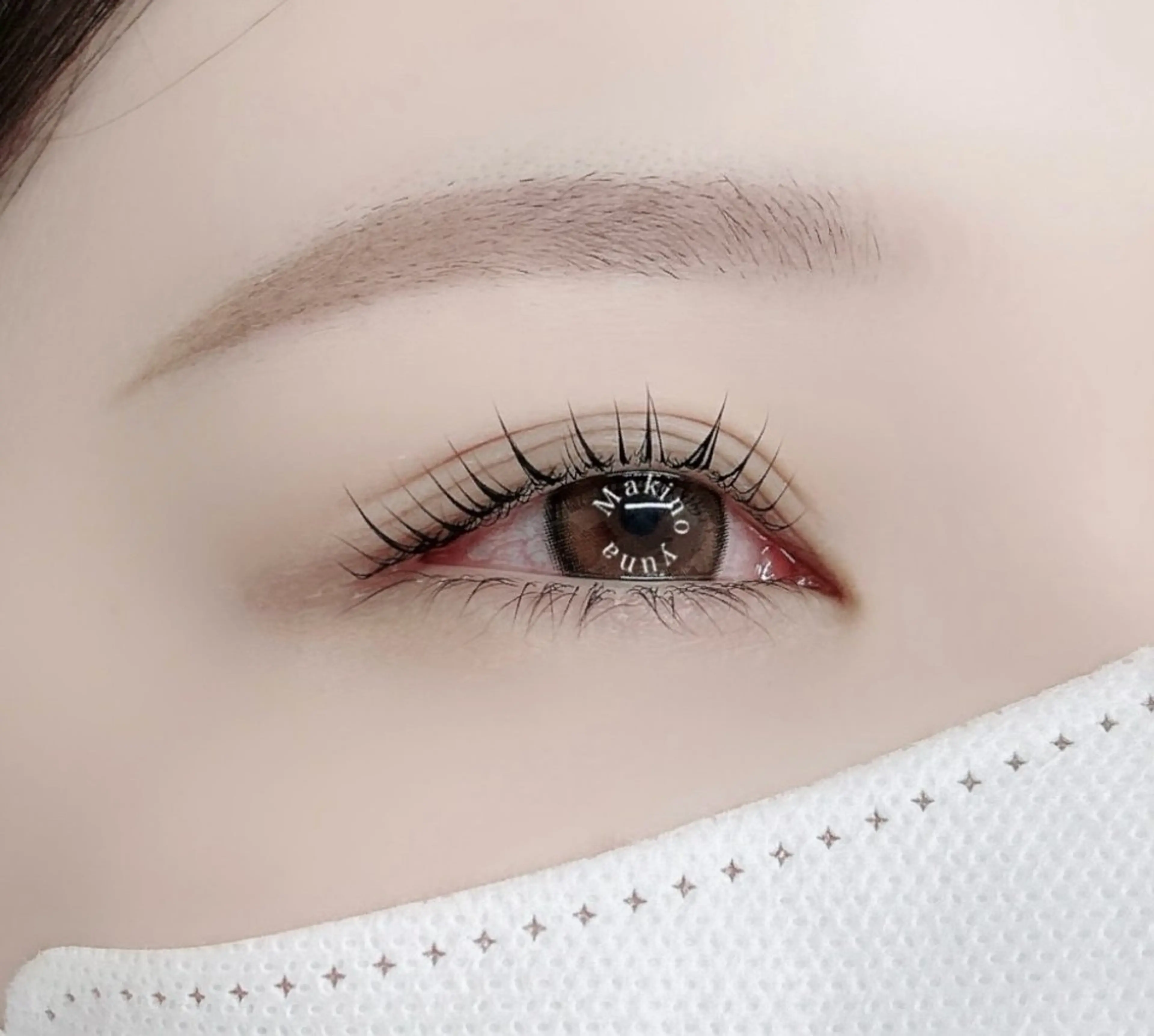 マツエク・マツパ マツパ EYE405河原町店所属・牧野 由奈のマツエク・マツパデザイン