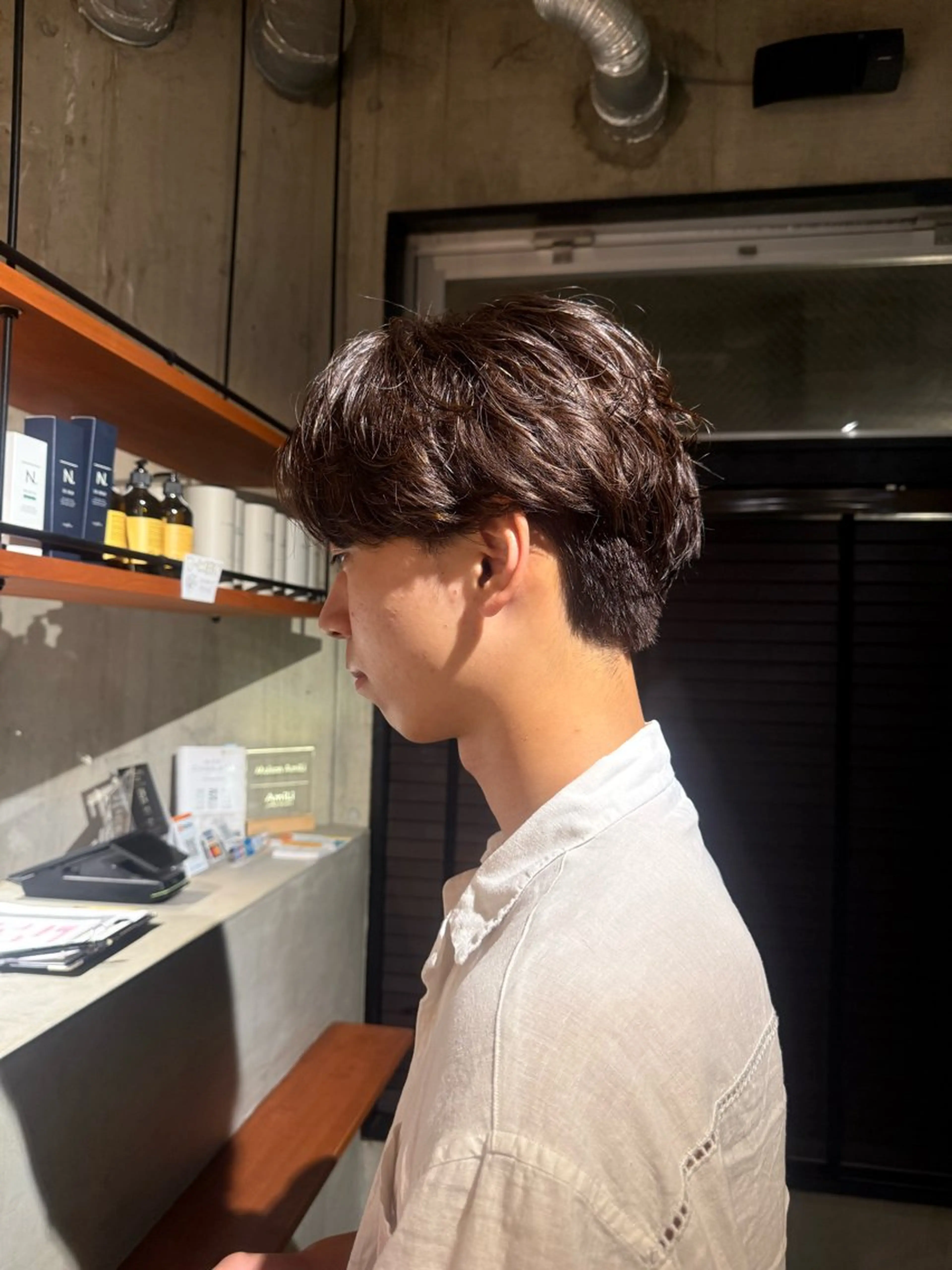 カラー メンズ ヘアカラー AmiLi ニコのヘアスタイル