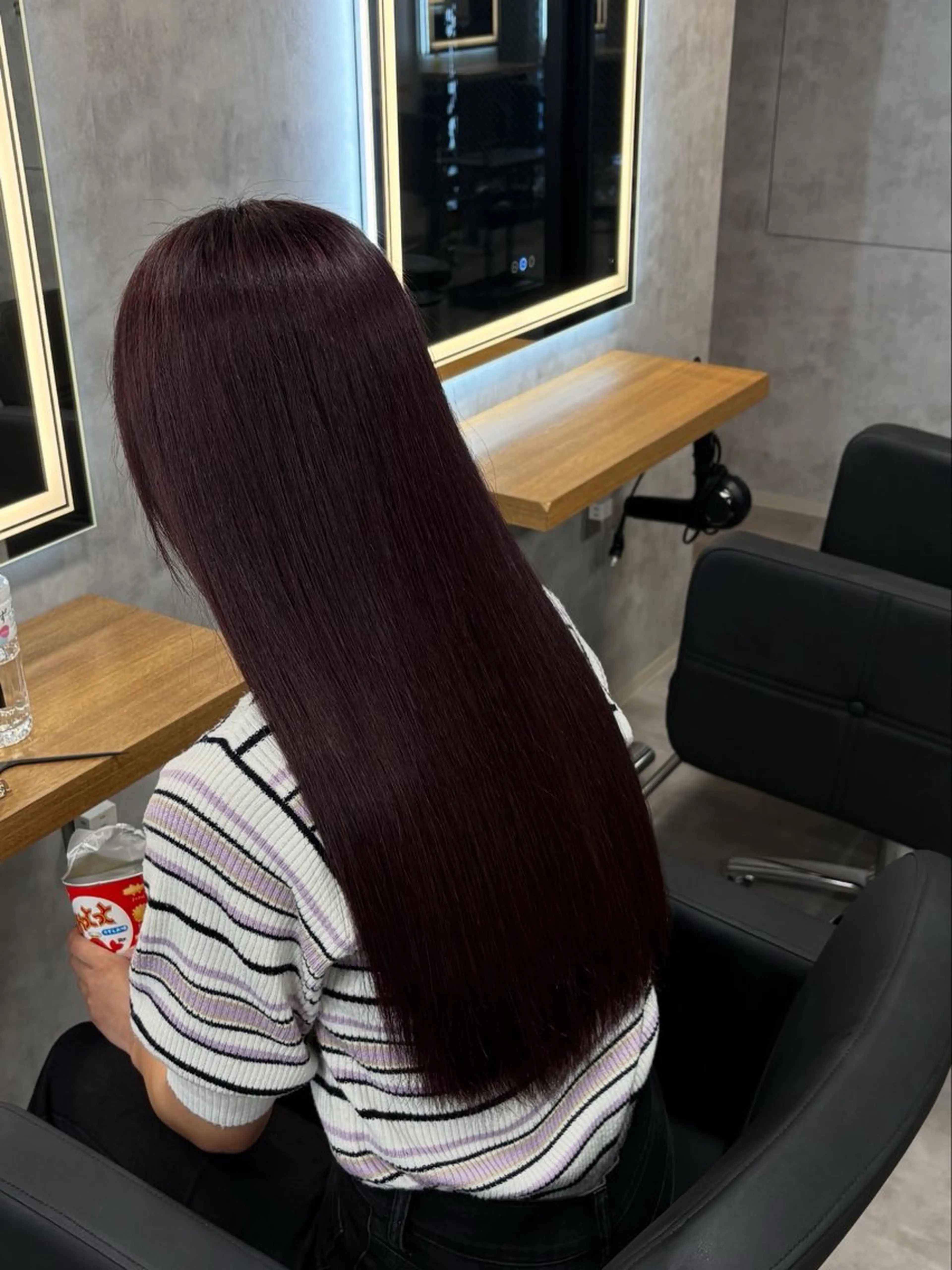 ロング カラー グレージュ/ベージュ 透明感カラーYUTAのヘアスタイル