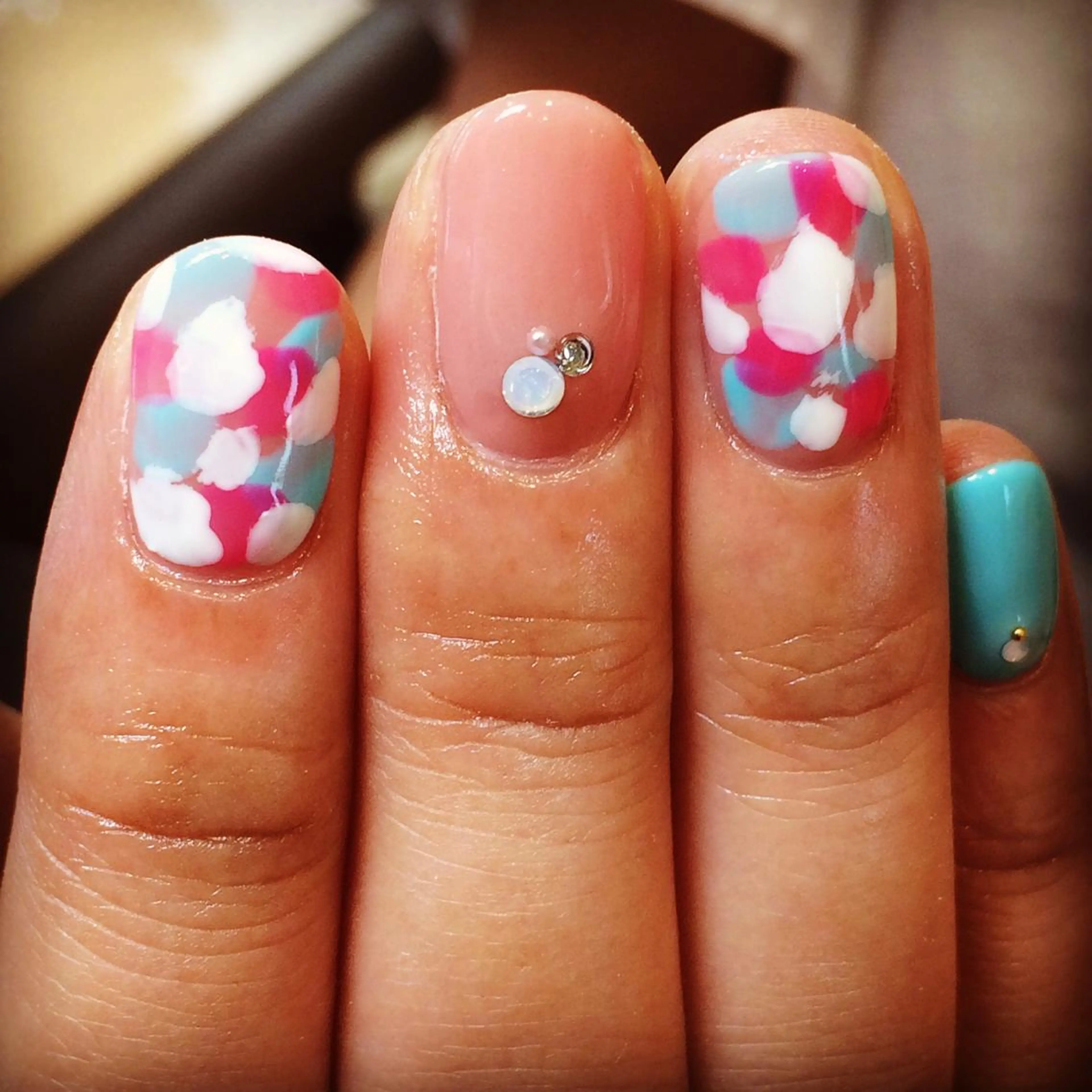 ネイル 持ち込み M nail はやまうららのネイルデザイン