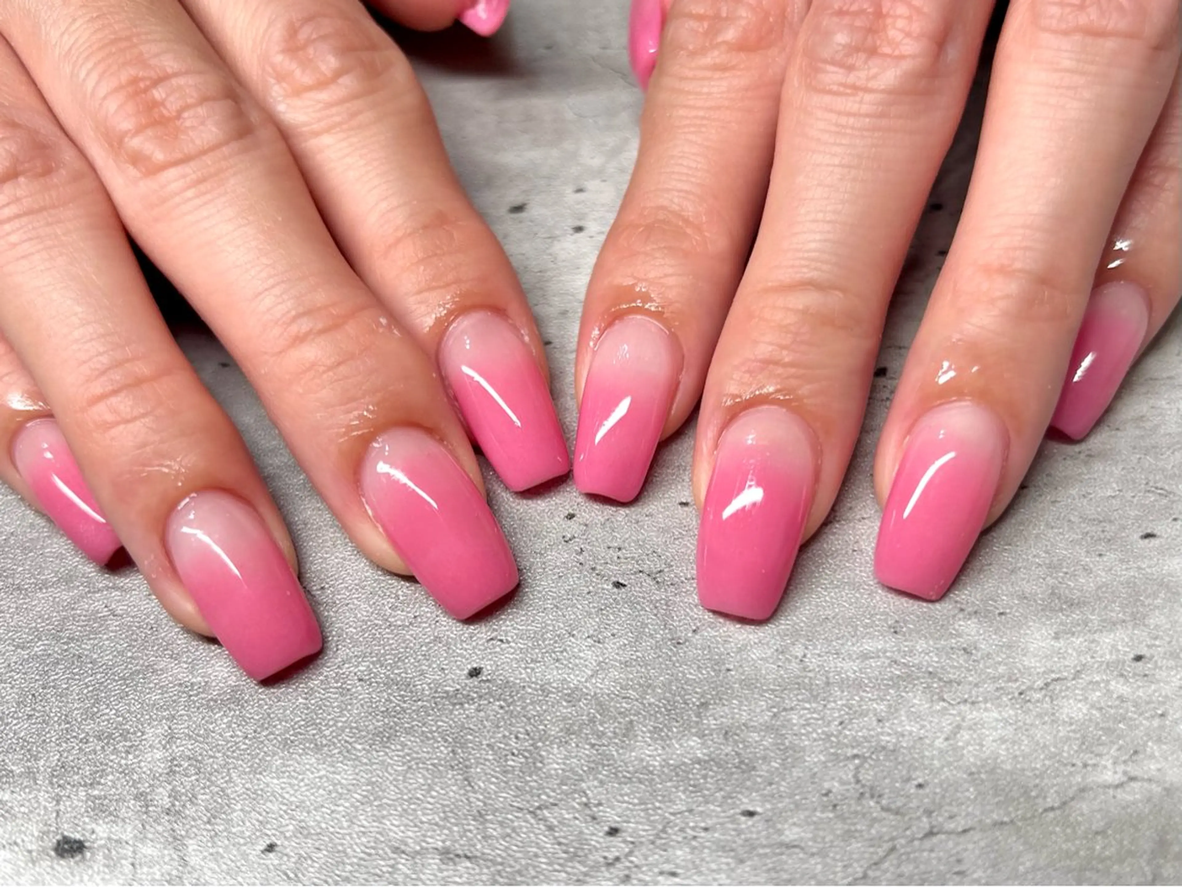 ネイル グラデーション スカルプネイル joieange MEGUMIのネイルデザイン