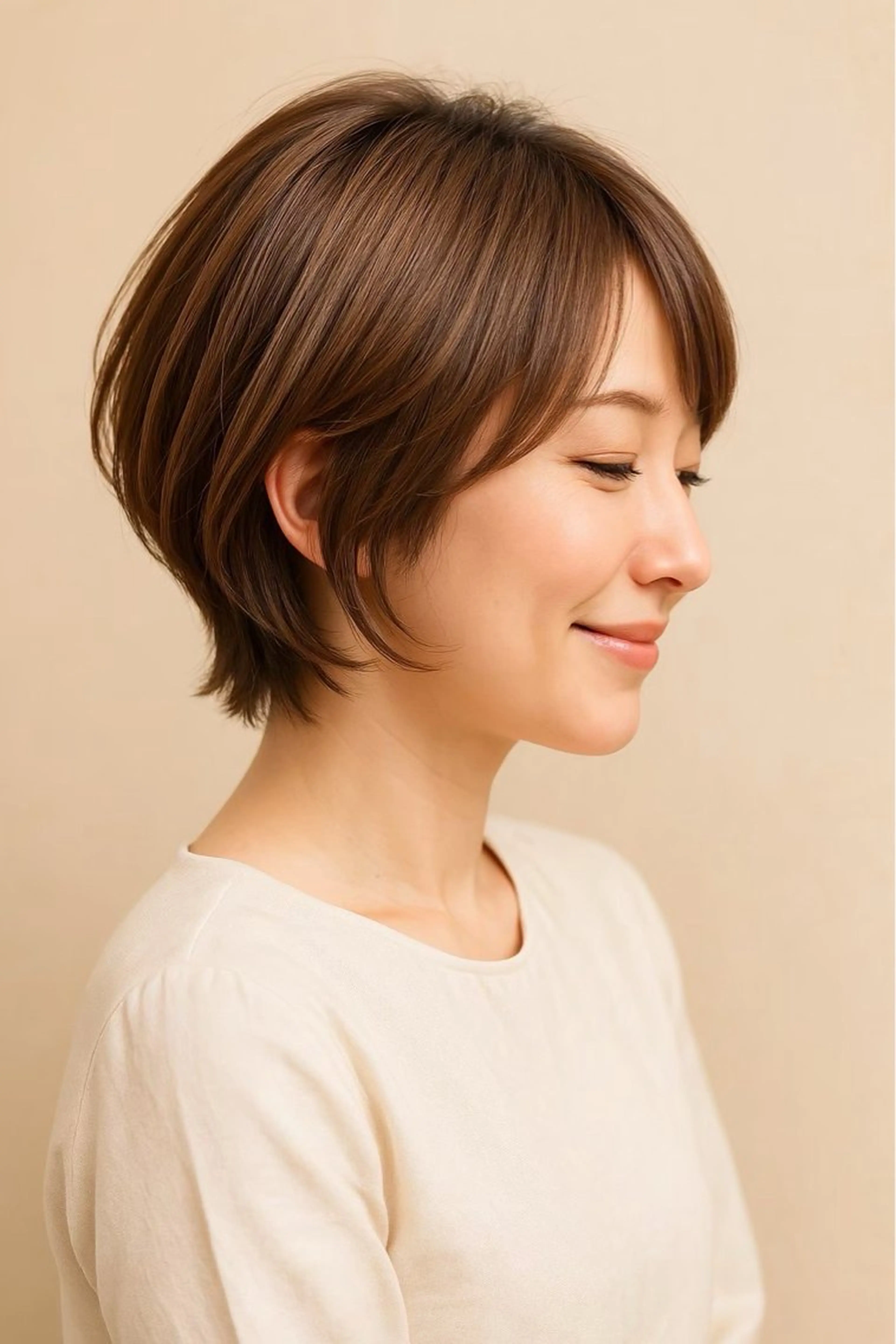 【女性ショート限定】似合わせカット+極艶トリートメントの写真