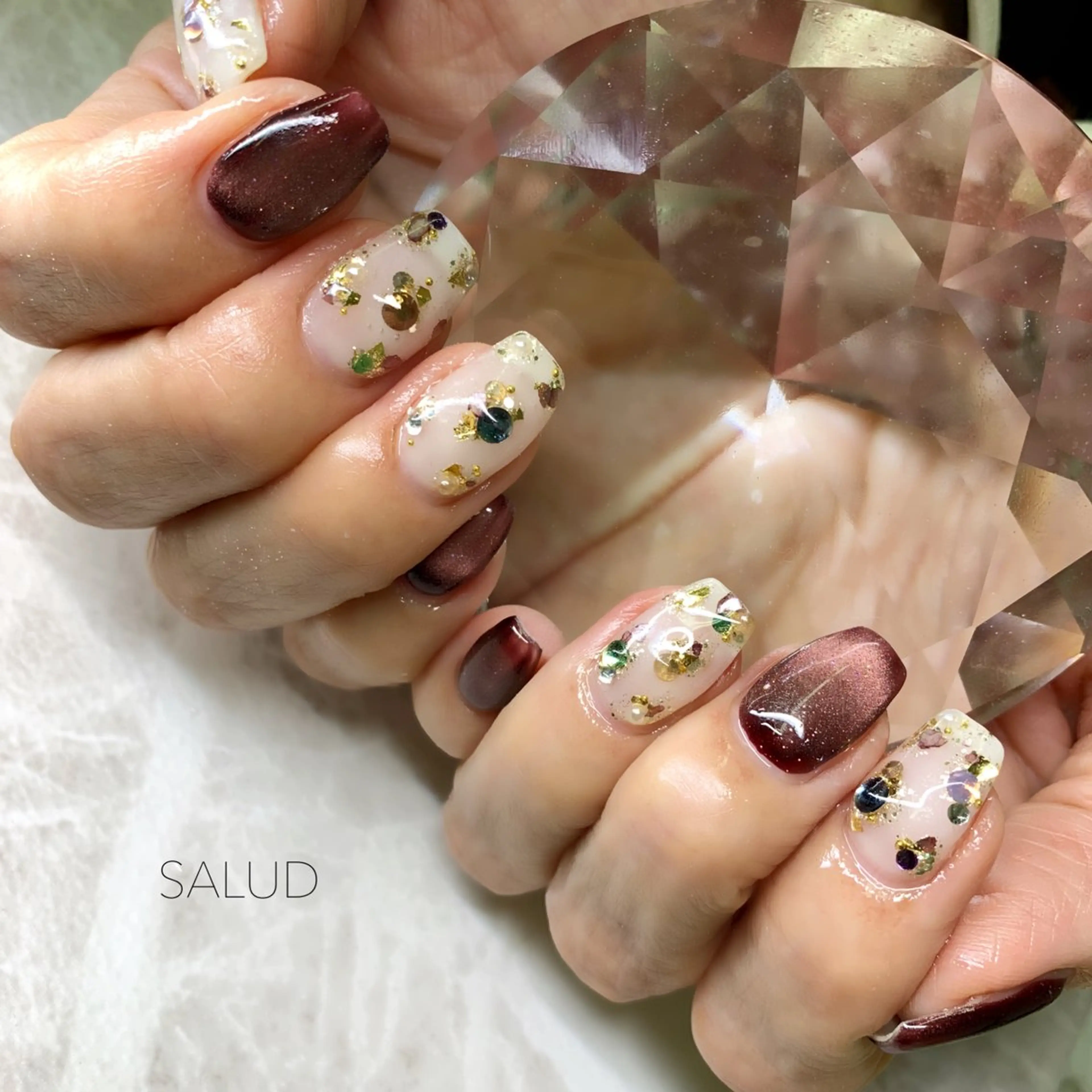 ネイル ハンドネイル Nail Salon SALUDのネイルデザイン