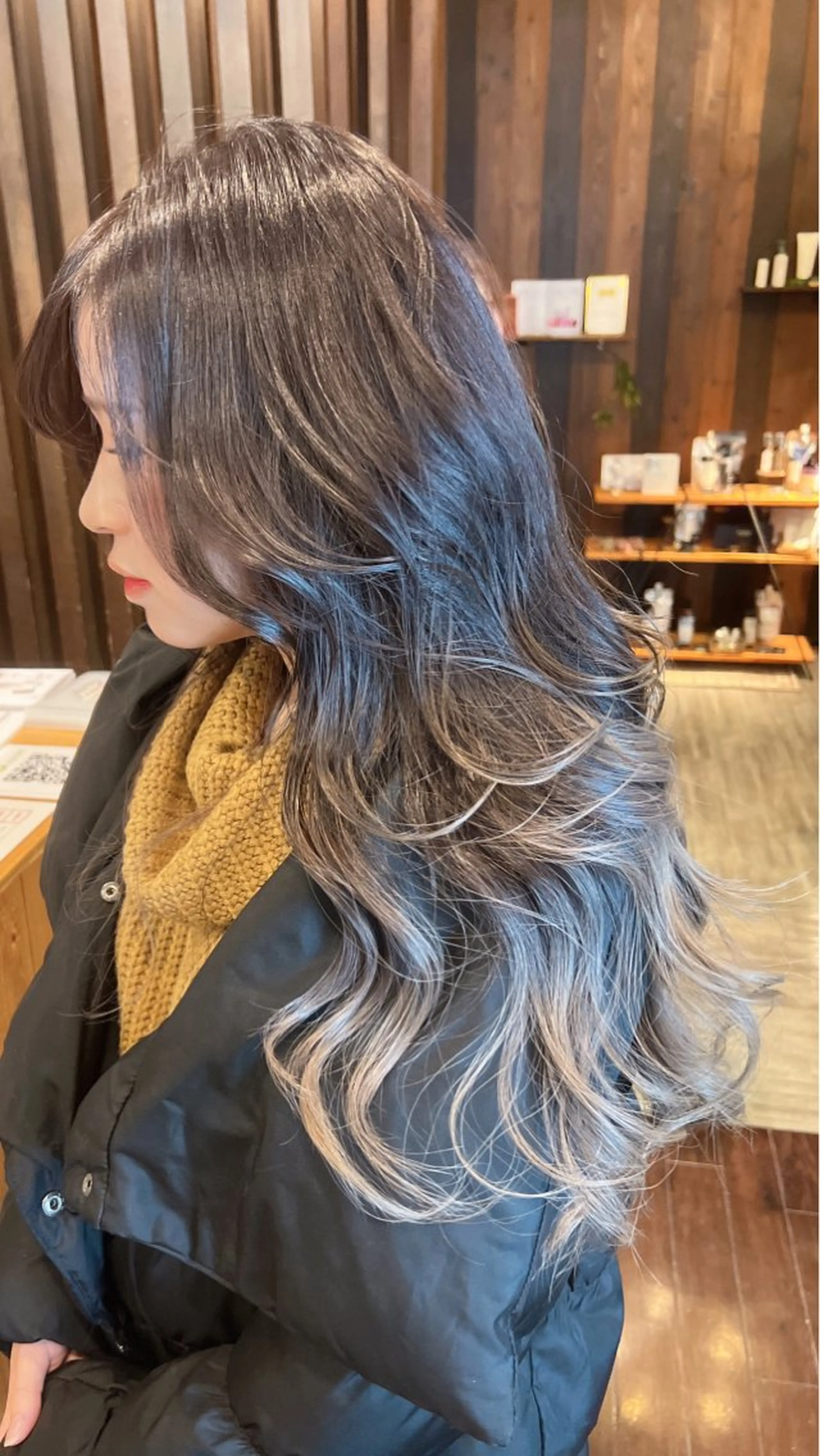 ロング カラー 具志 正太のヘアスタイル