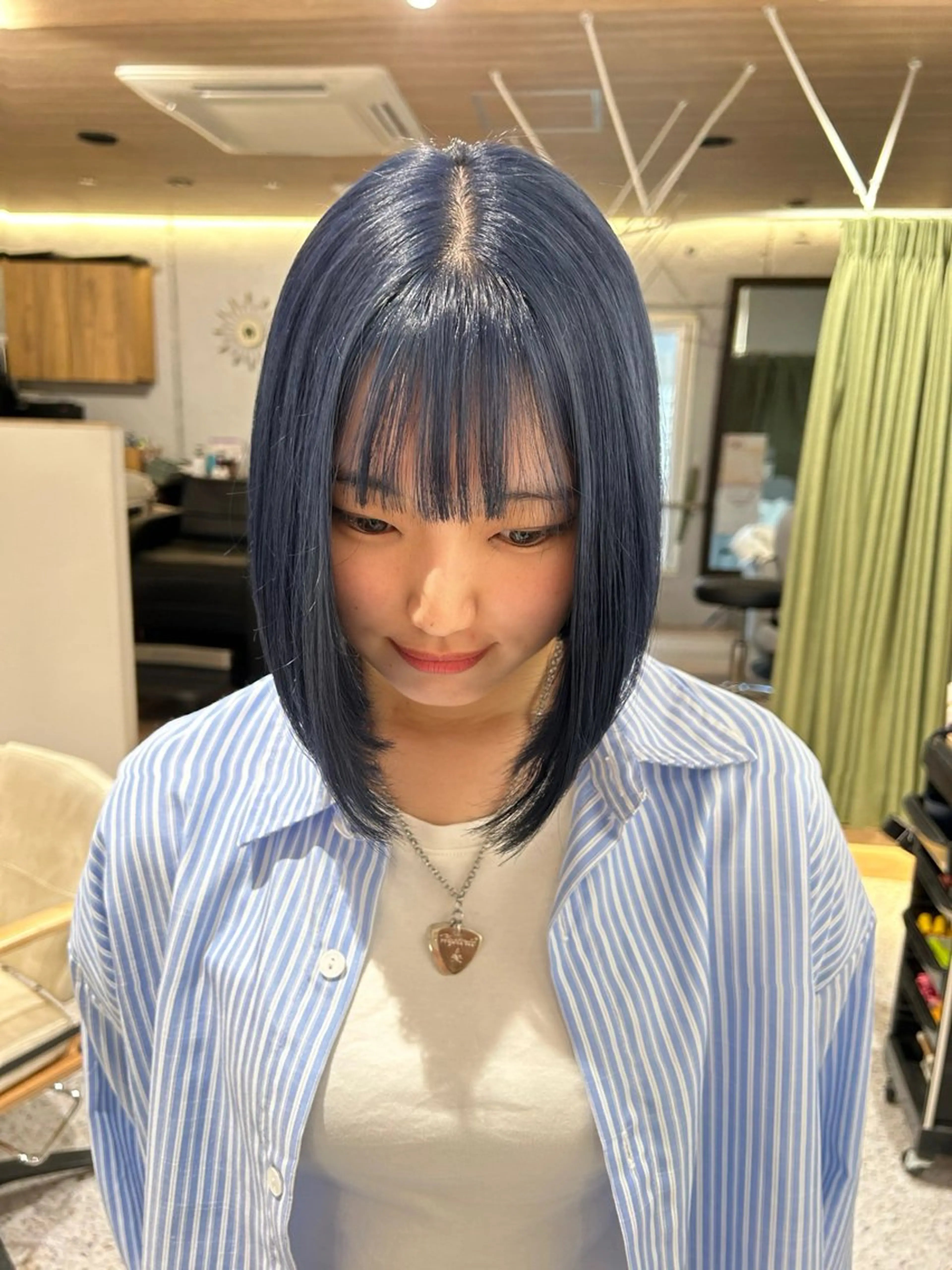 ミディアム ヘアカラー hair&eye🎀 /momoKaのマツエク・マツパデザイン