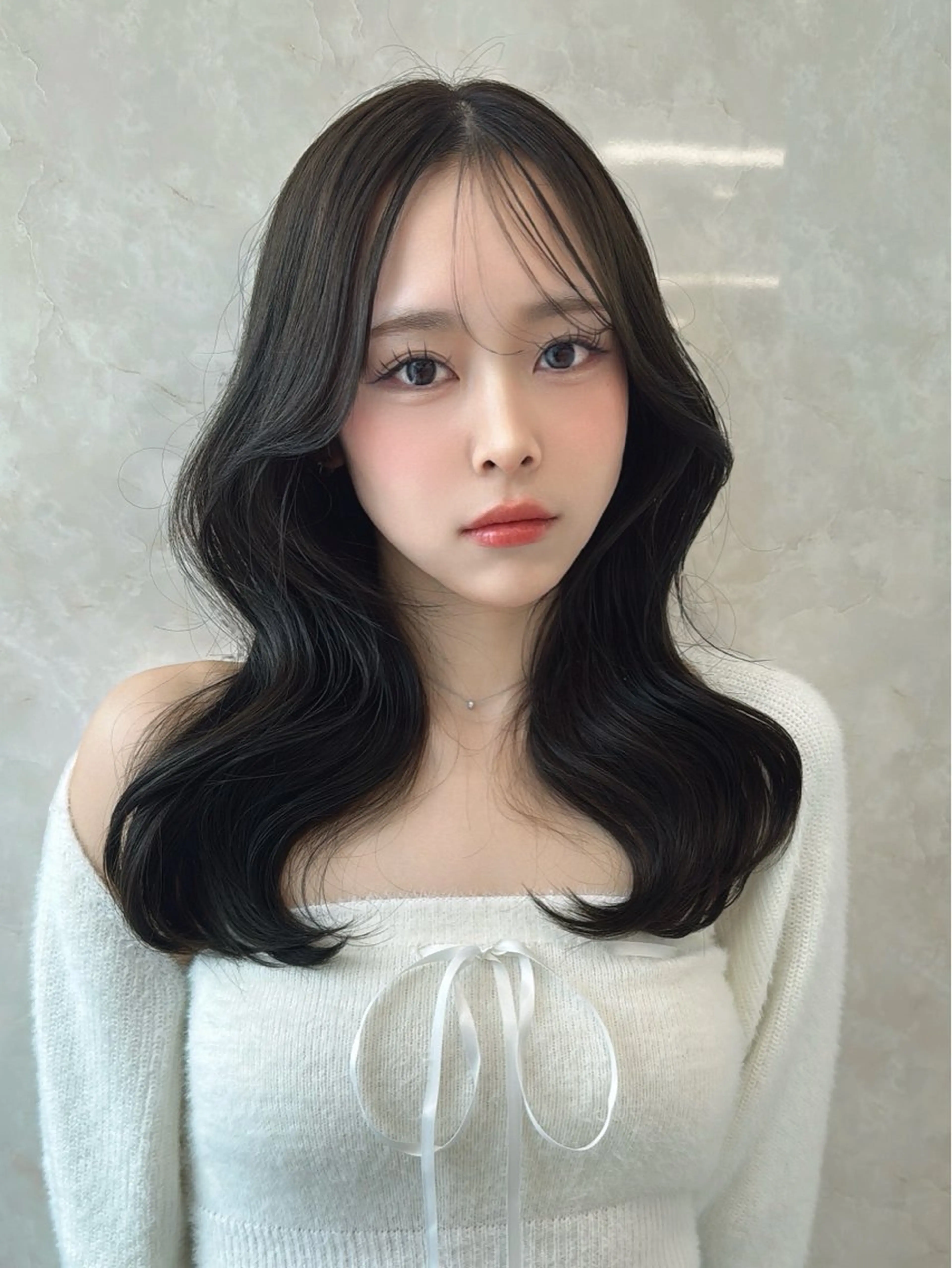 ロング 國藤 彩のヘアスタイル