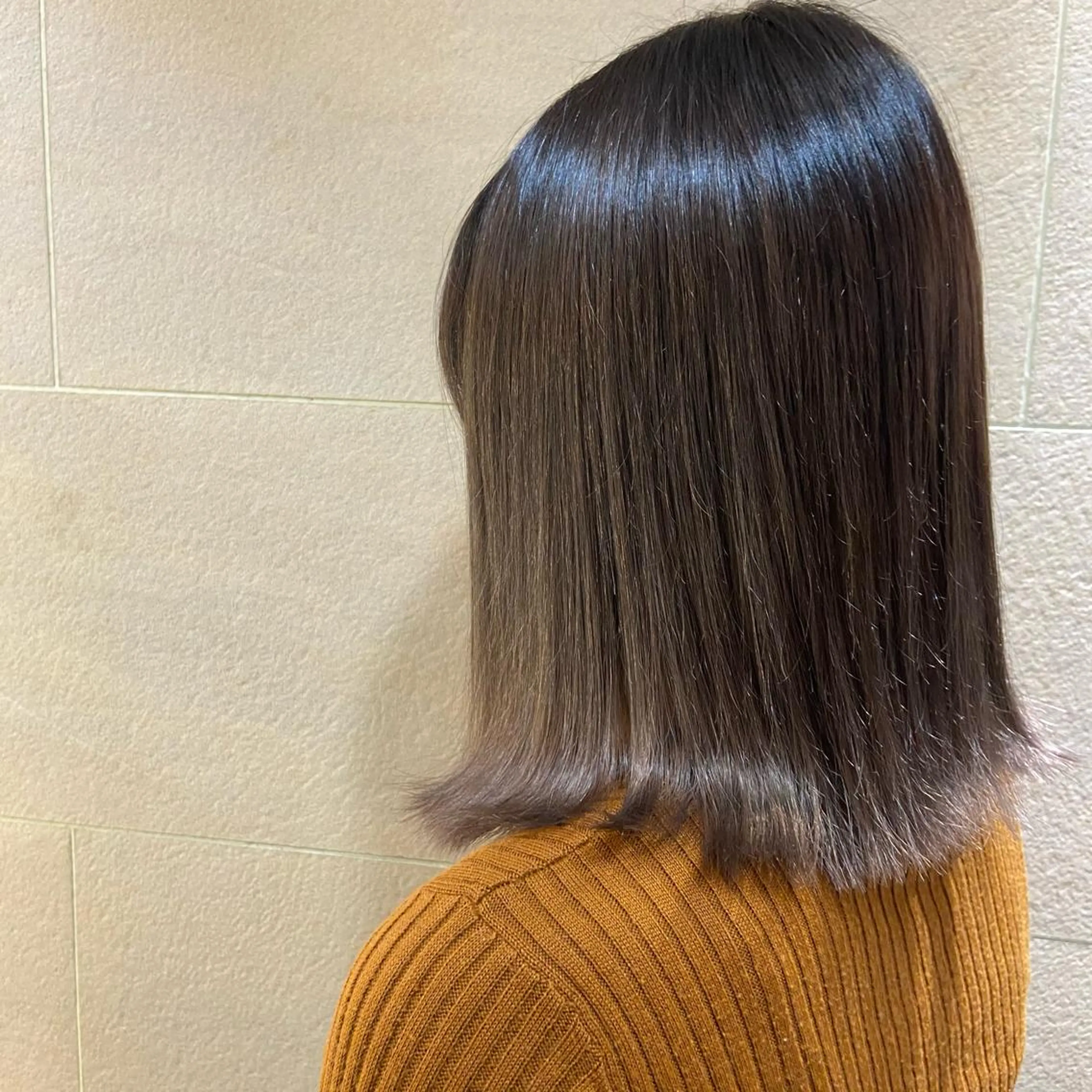 ミディアム 新宿/韓国ヘア 中明度カラー/かやのヘアスタイル