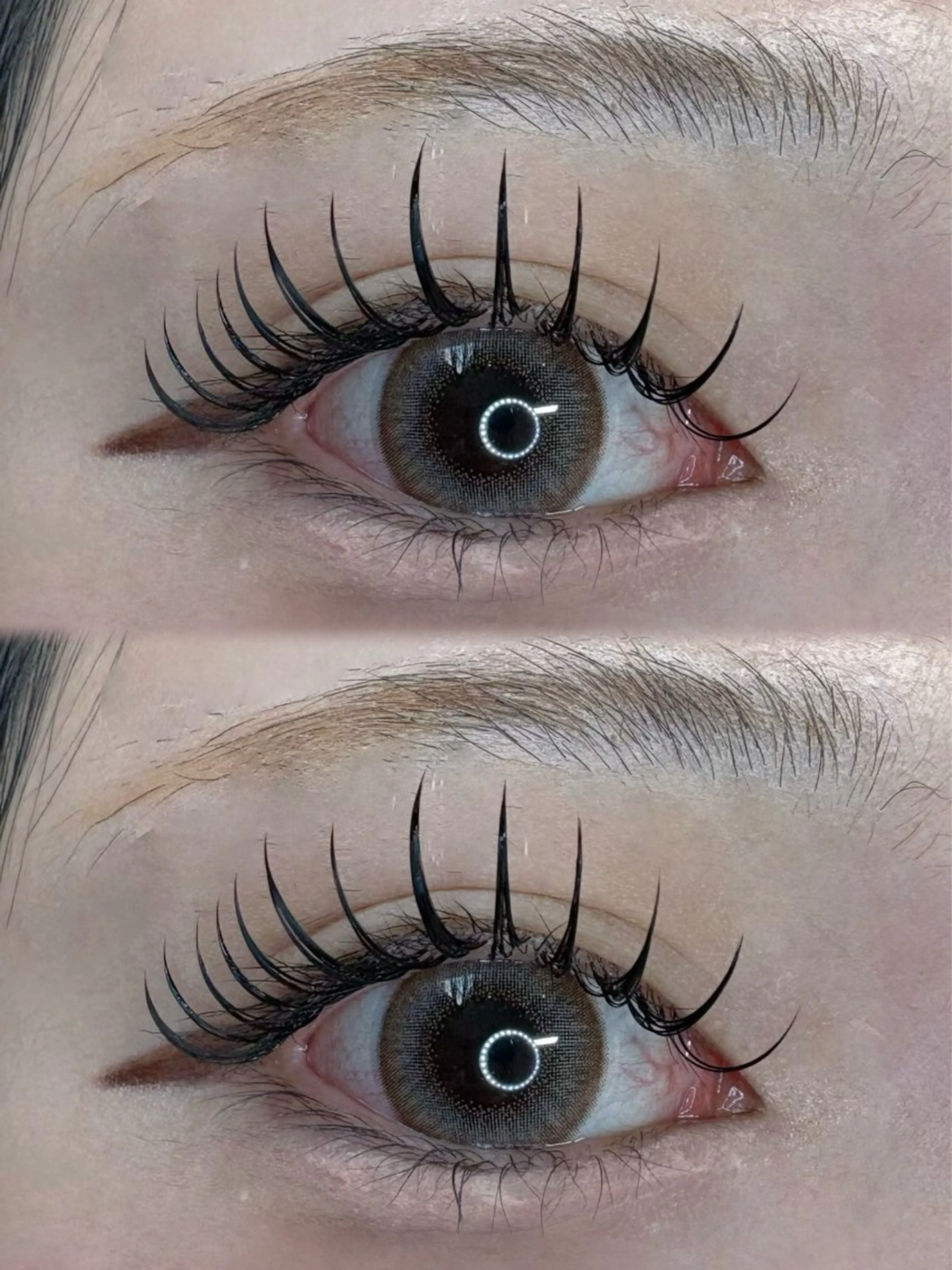 マツエク・マツパ バインドロック Dカール Stella Naoのマツエク・マツパデザイン