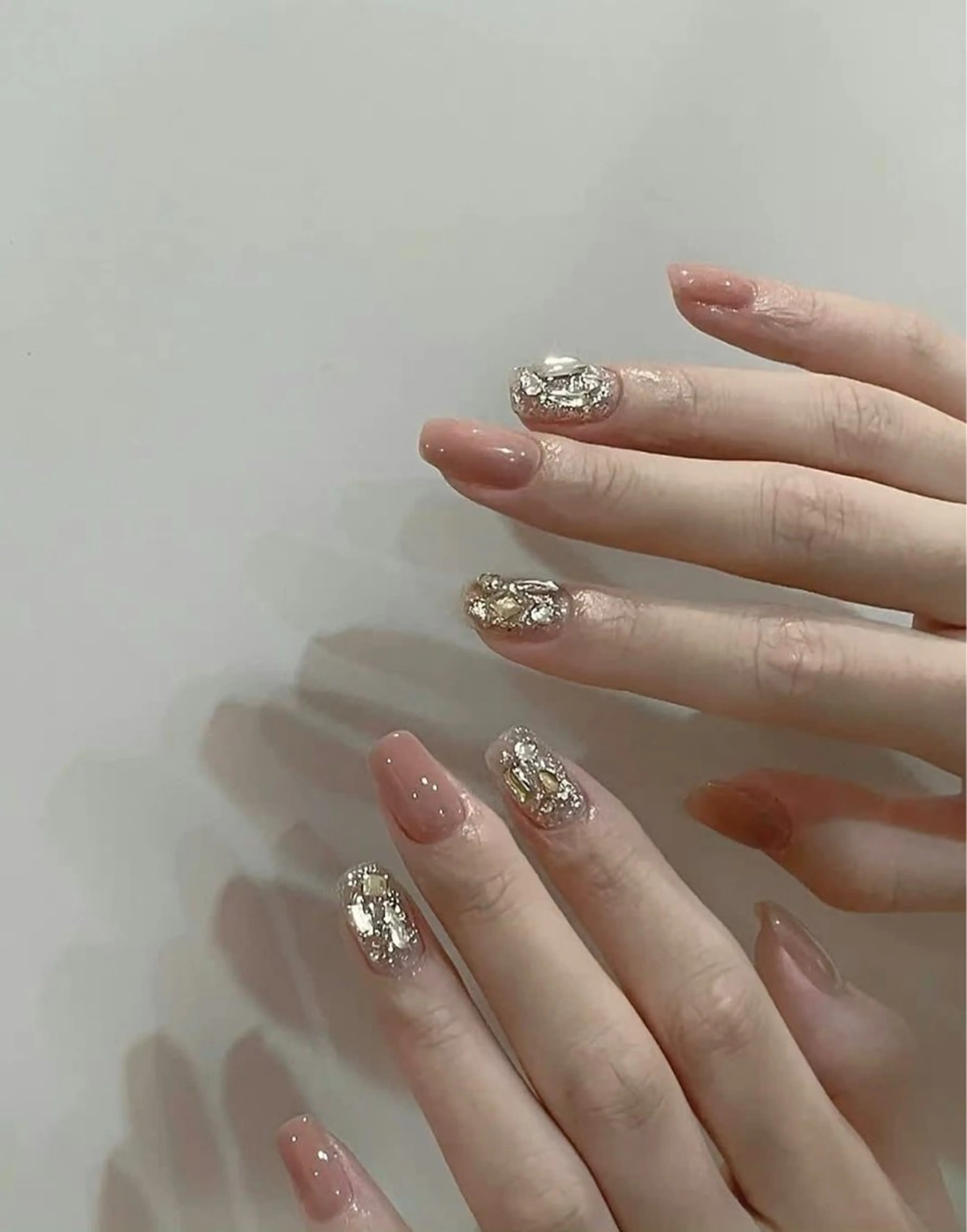 ネイル アートネイル ジェルネイル グラデーション 持ち込み オフィスネイル ハンドネイル ハンドケア LUXE NAIL SALONのネイルデザイン