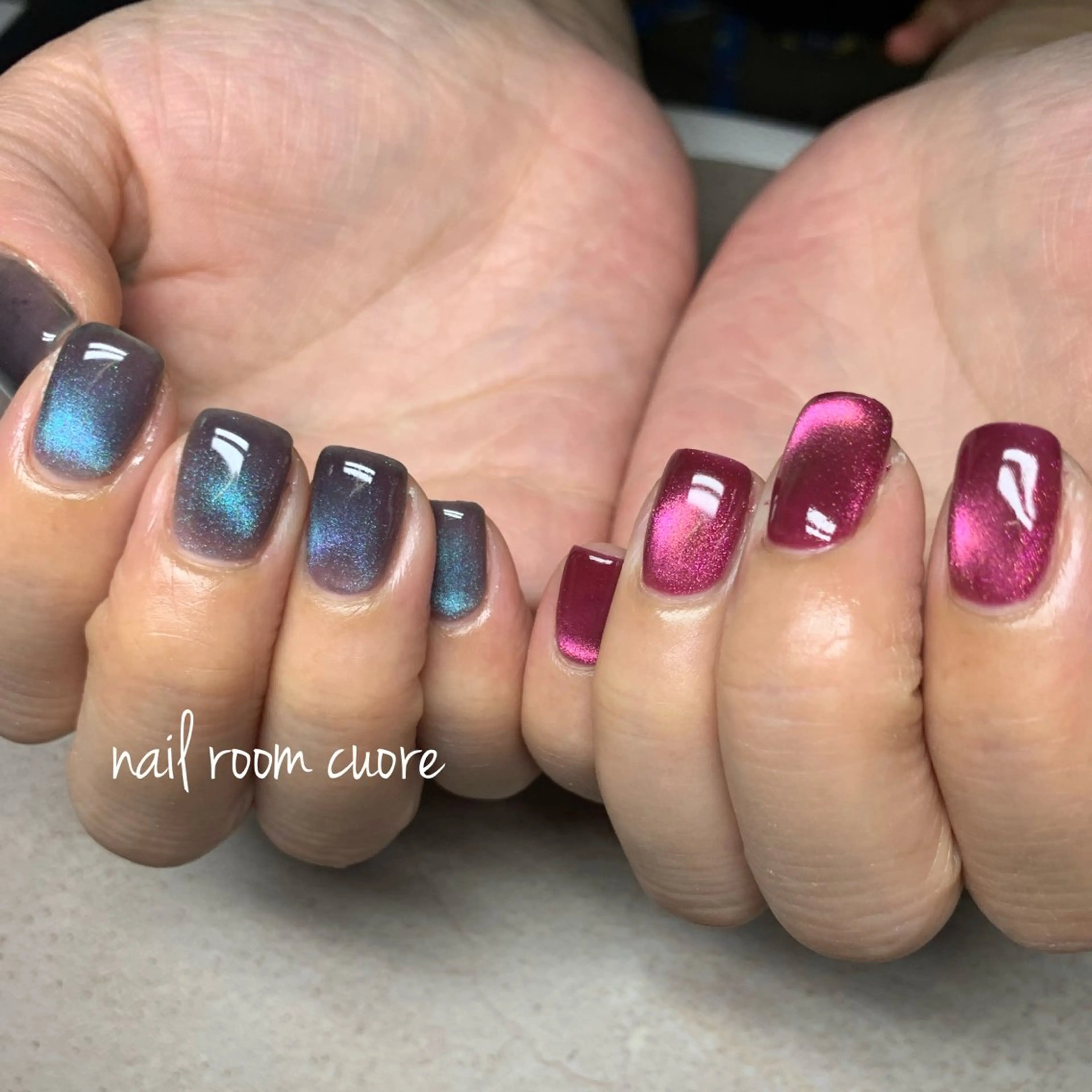 ネイル マグネットネイル nail room  cuore所属・松尾 典子のネイルデザイン