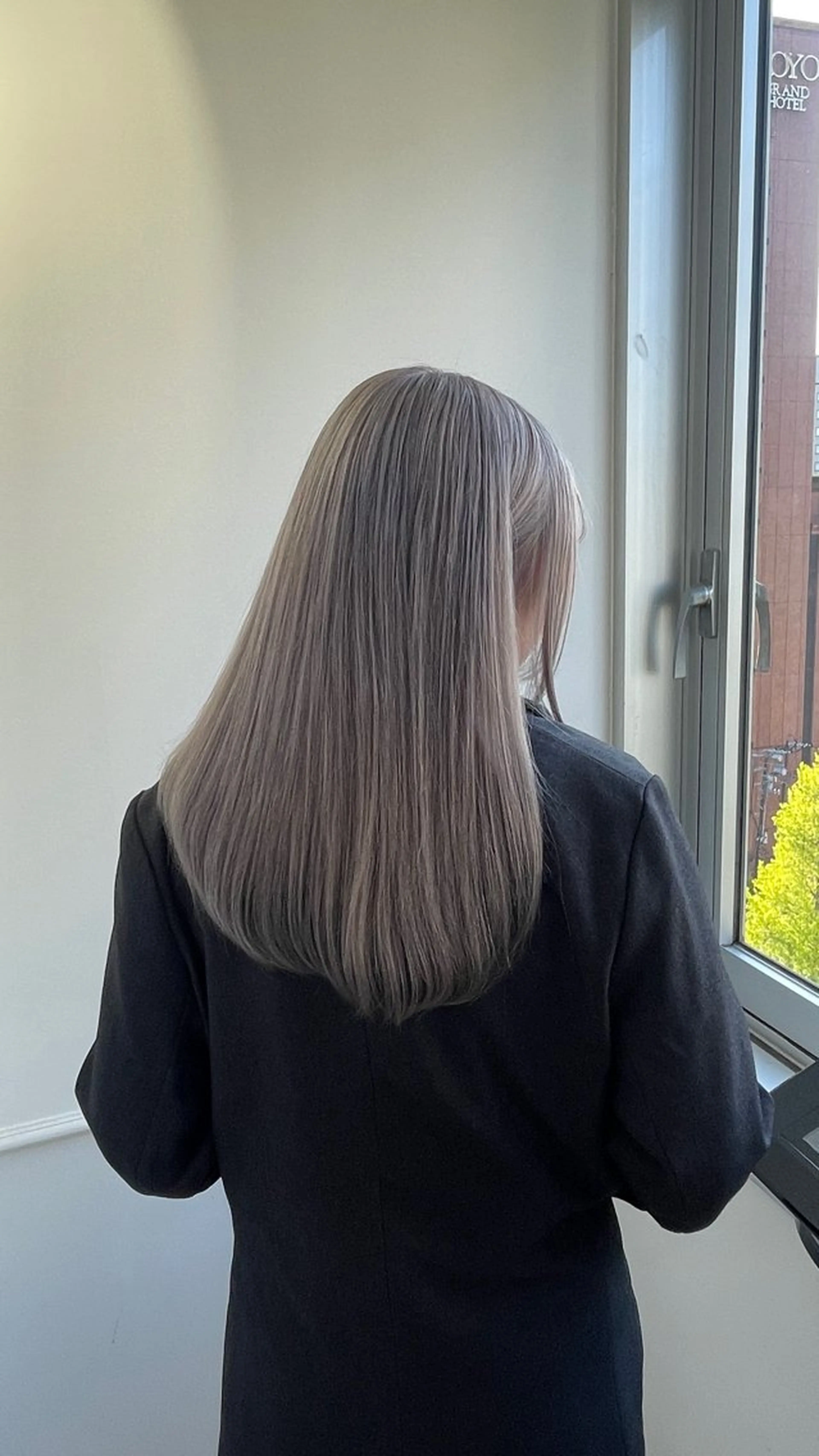 セミロング 光岡 玲遠のヘアスタイル