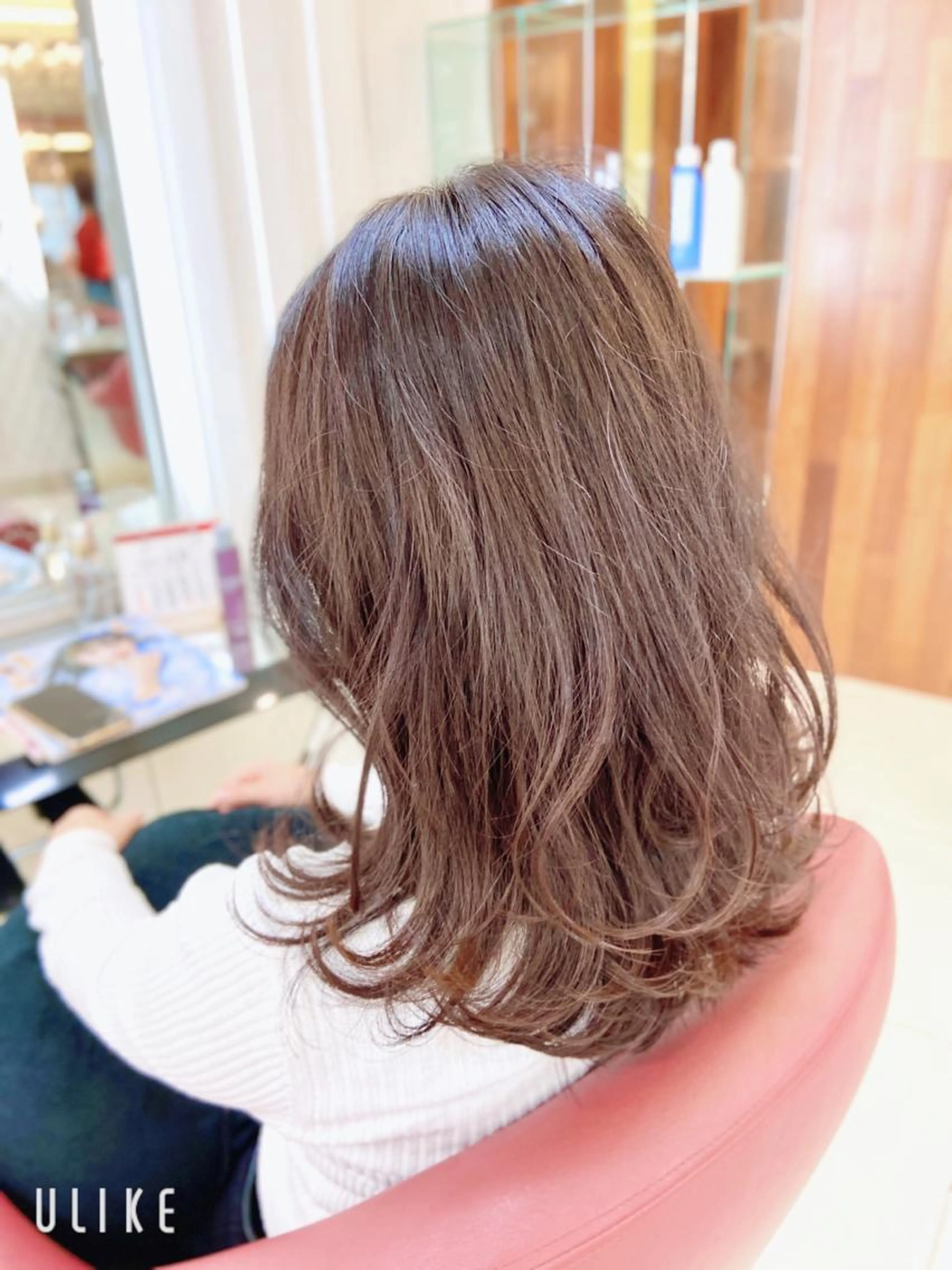 カット+ノーマルカラーの写真