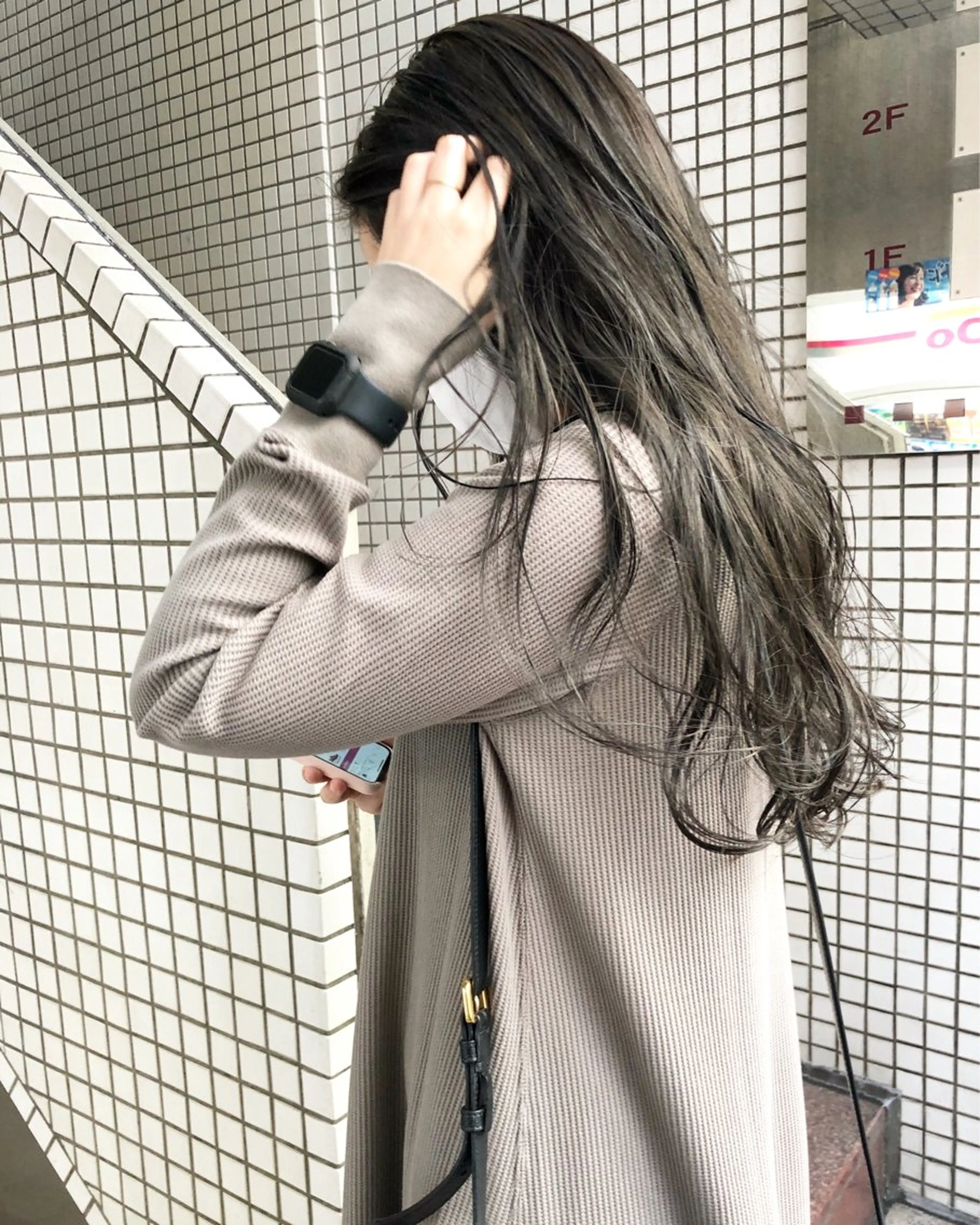 ロング カラー ダブルカラー🦖 /髪質改善⚡️しおりのヘアスタイル