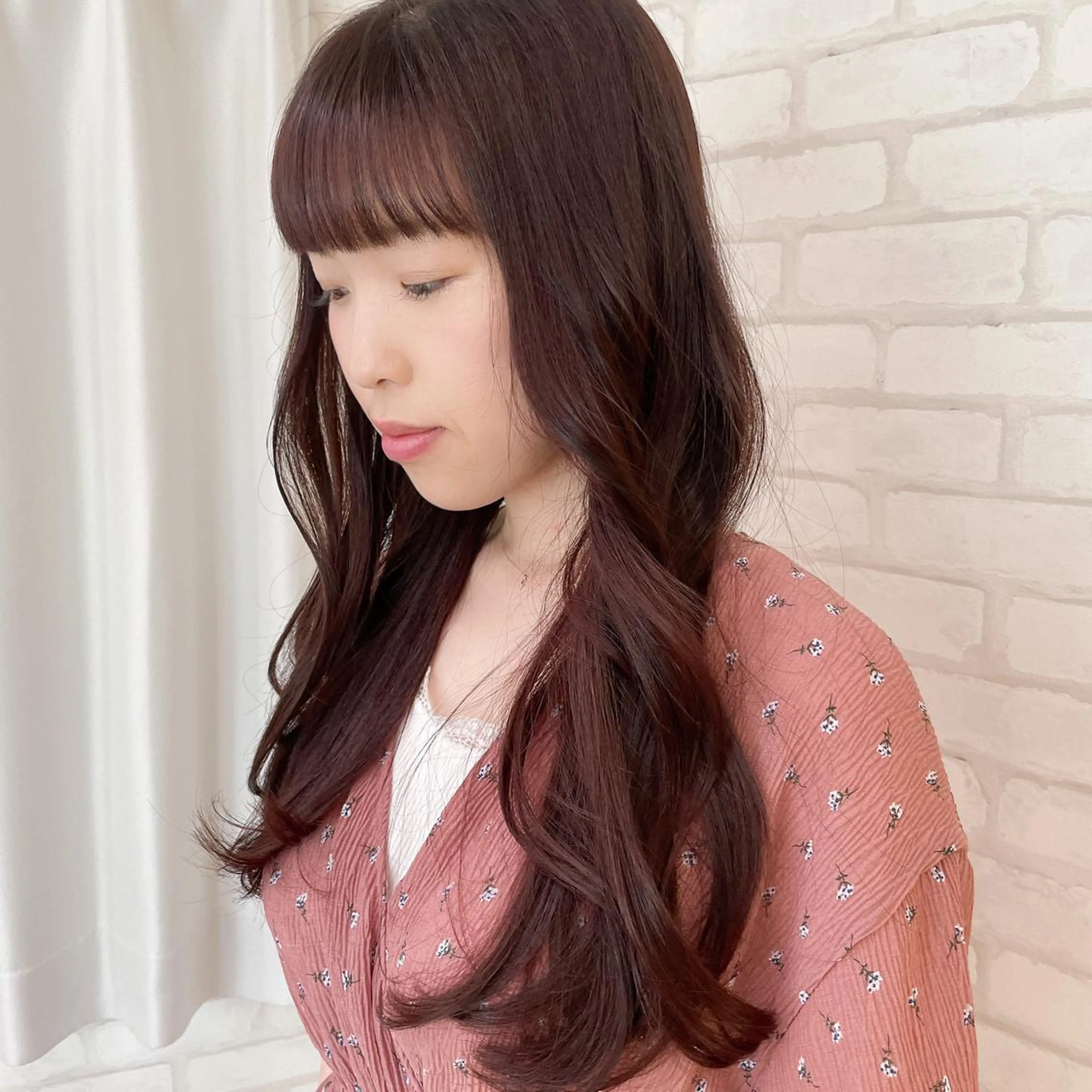 ロング カラー abilita AZUSAのヘアスタイル