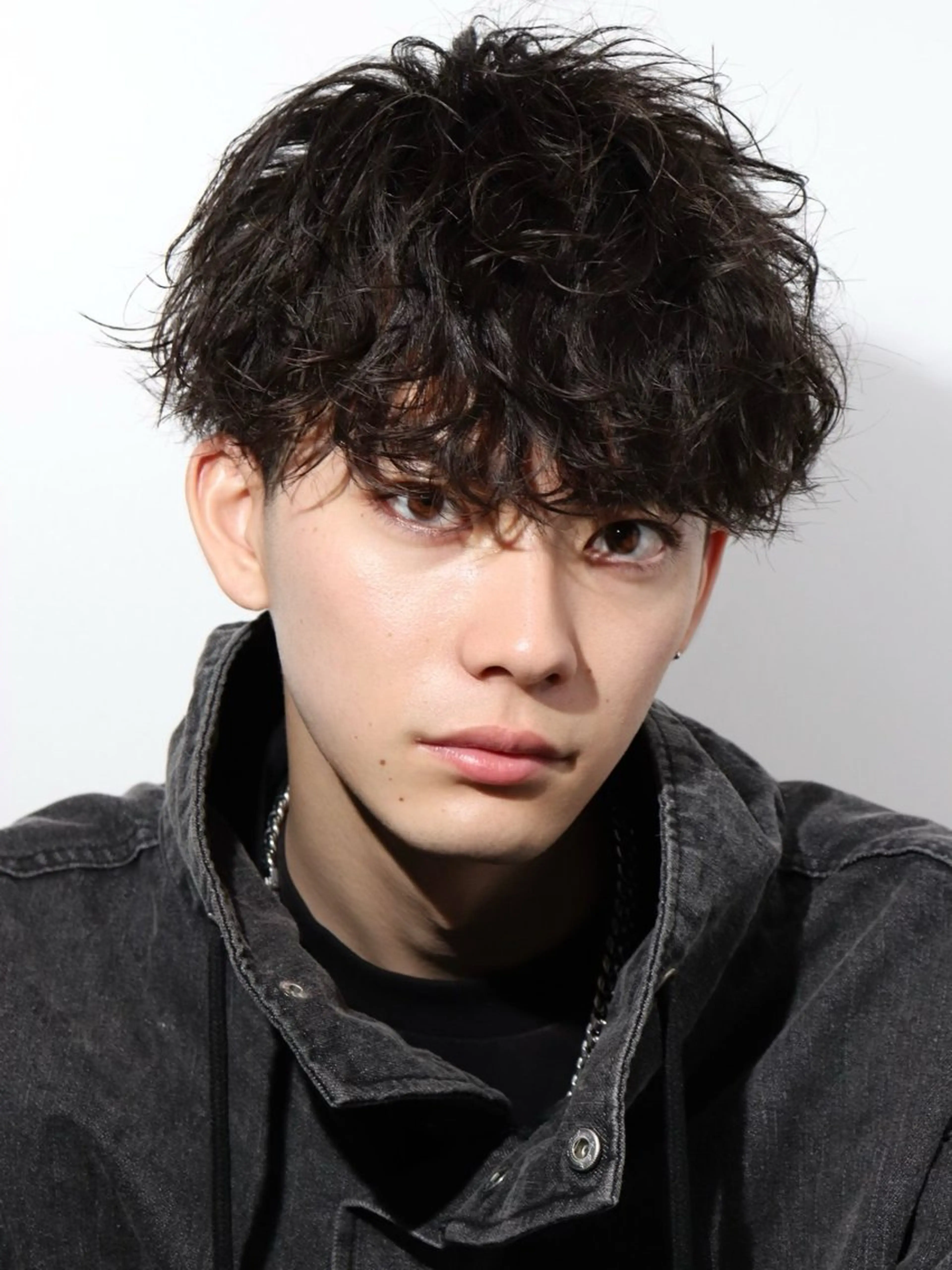 メンズ メンズパーマ 波巻きパーマ カット パーマ 【公式】LUCEY 川越のヘアスタイル