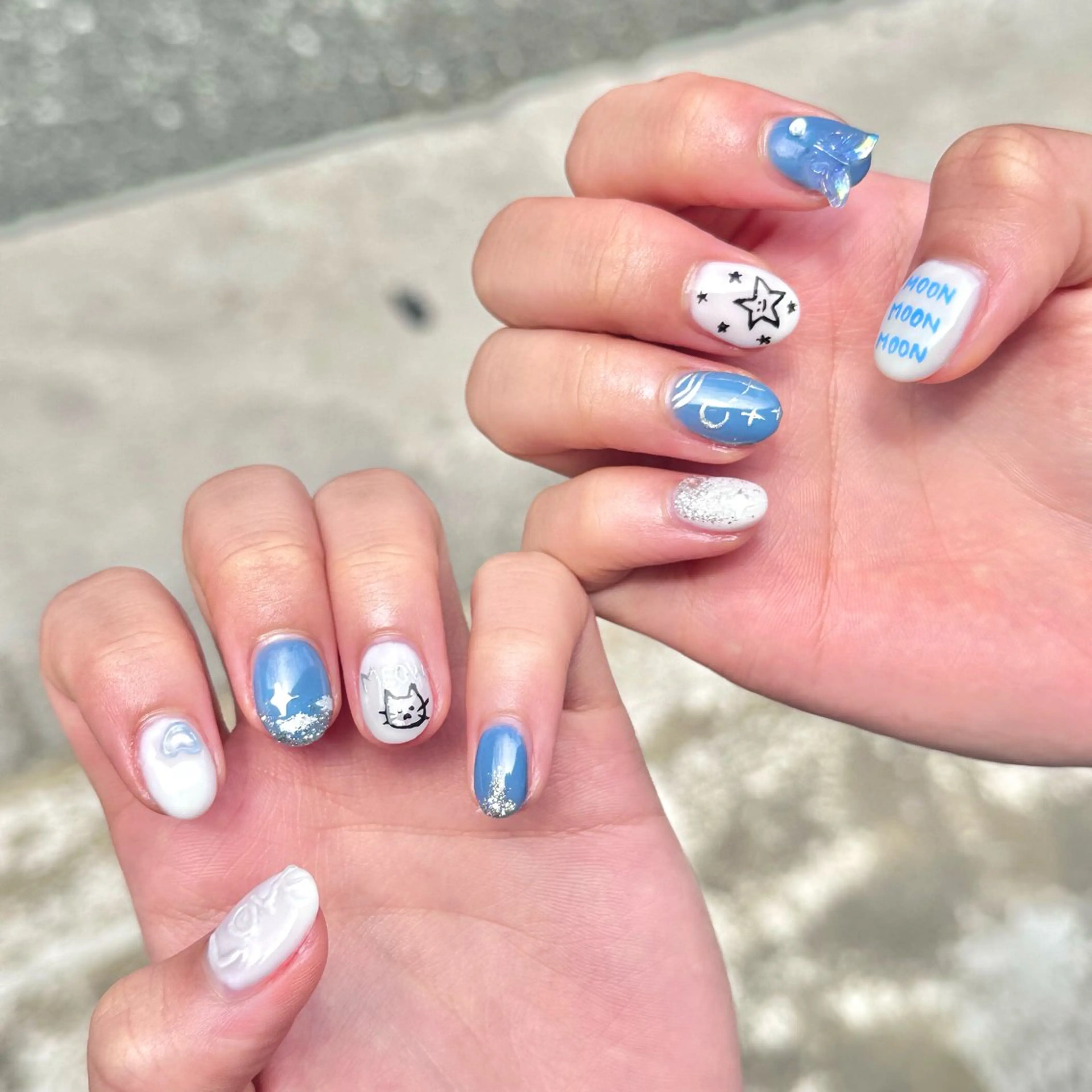 ネイル シモダ カスミ 🦀 @ksm_smdのネイルデザイン