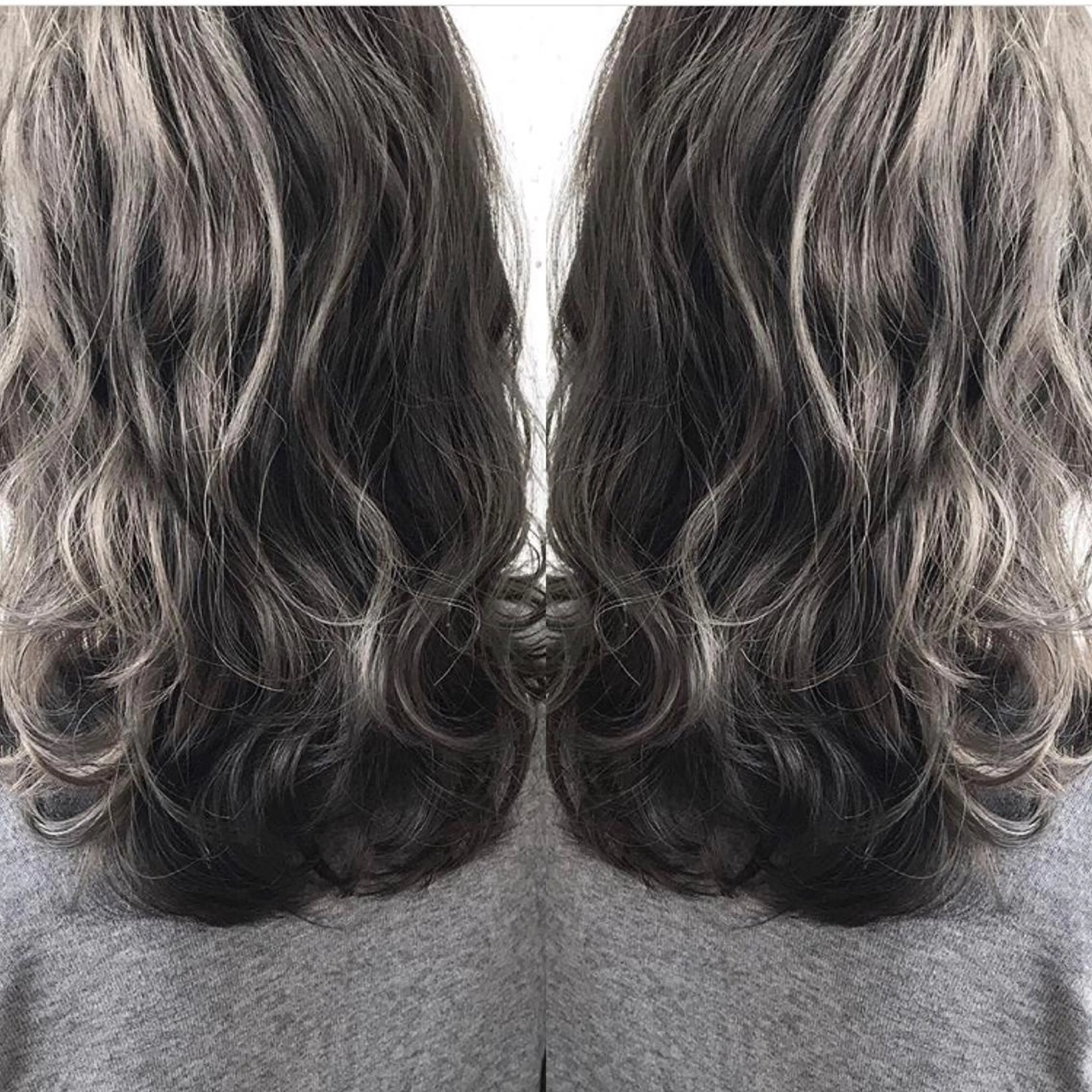 セミロング ricca♪ 反町のヘアスタイル