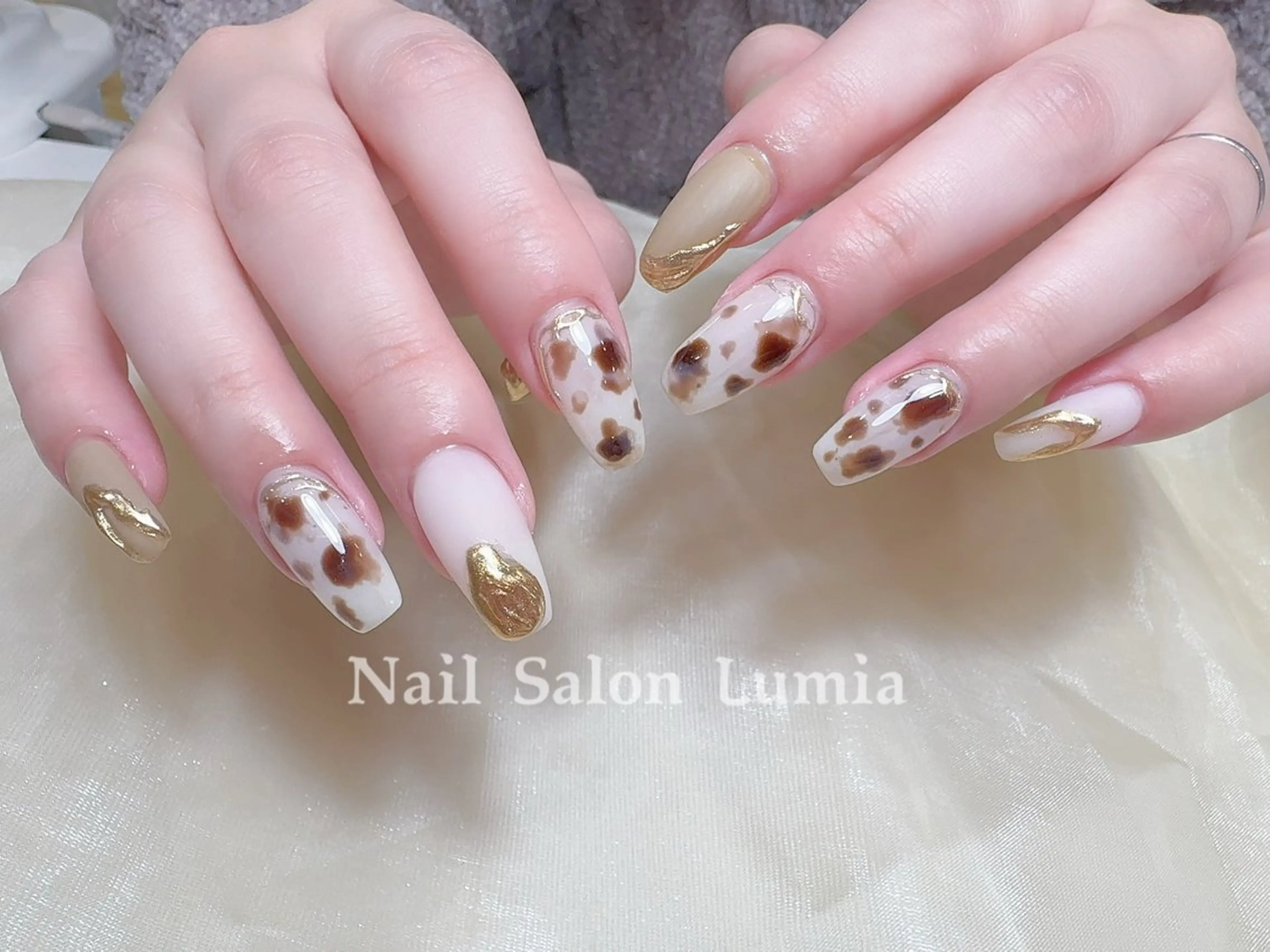 ネイル ハンドネイル ネイルサロン ルミア Lumia 店長のネイルデザイン