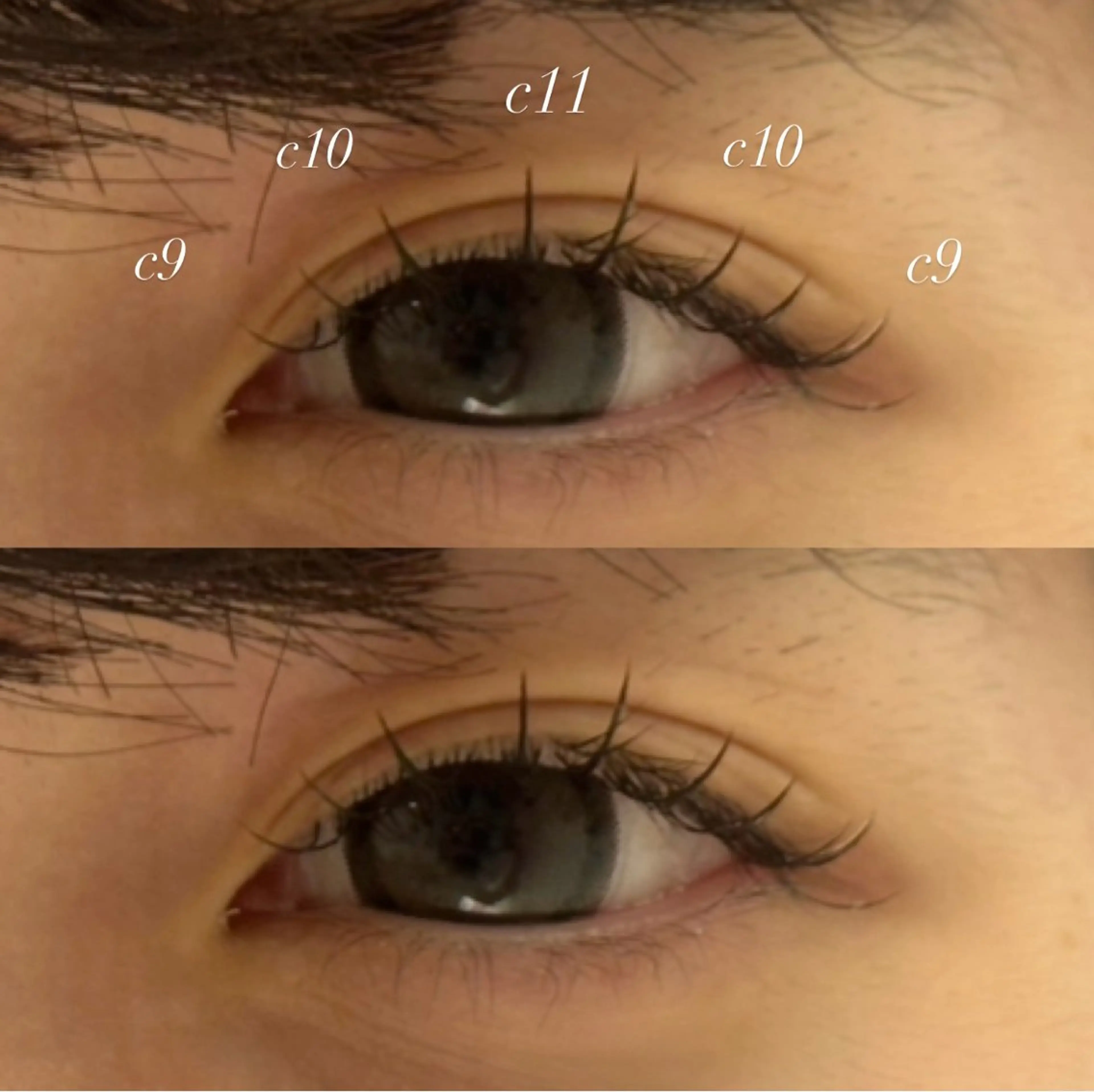 マツエク・マツパ マツエク NORA hinataのマツエク・マツパデザイン