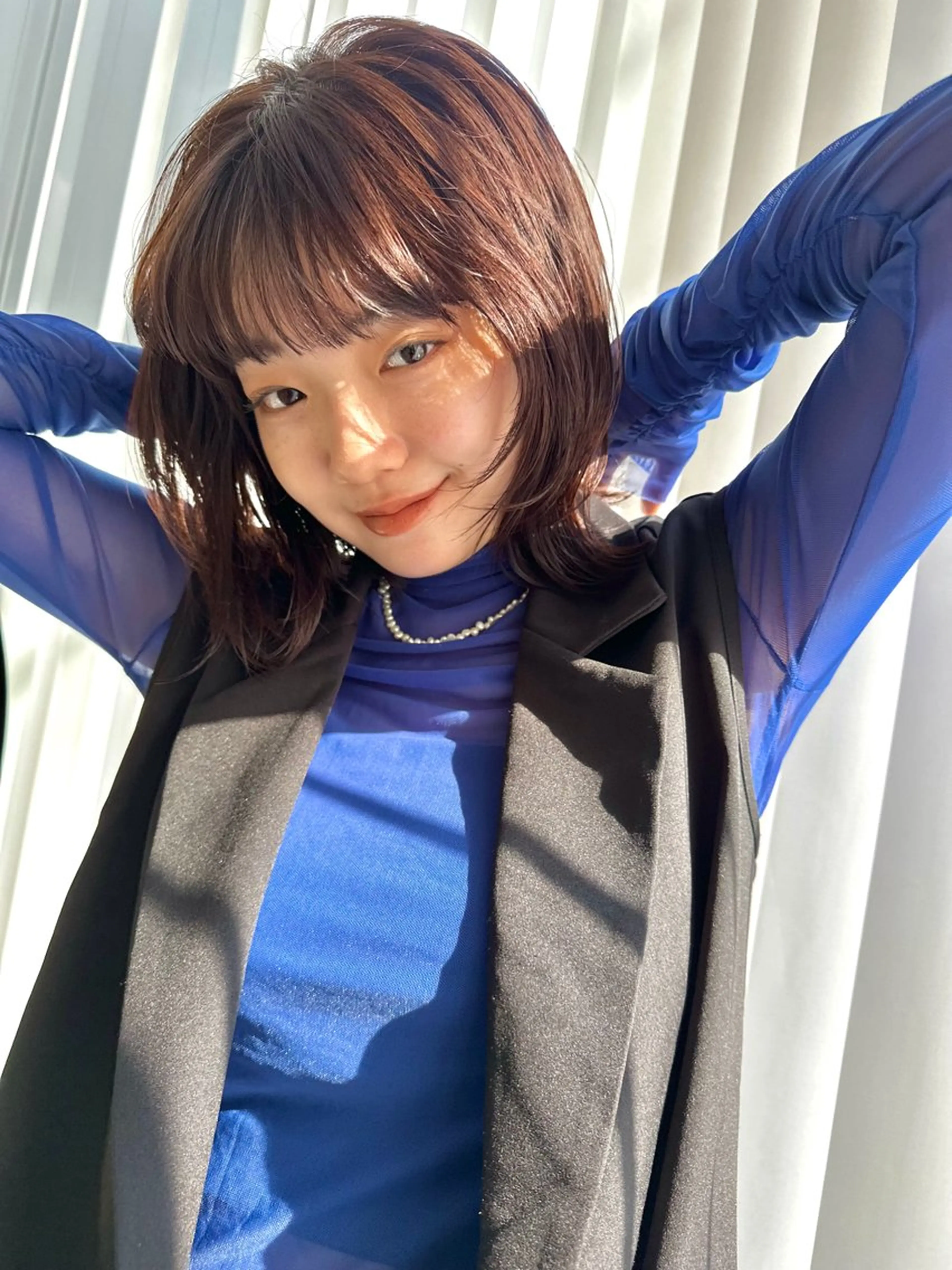 ミディアム カラー her  by RIN hair所属・再現性×メンズヘア/ 表参道/MOMONEのヘアスタイル