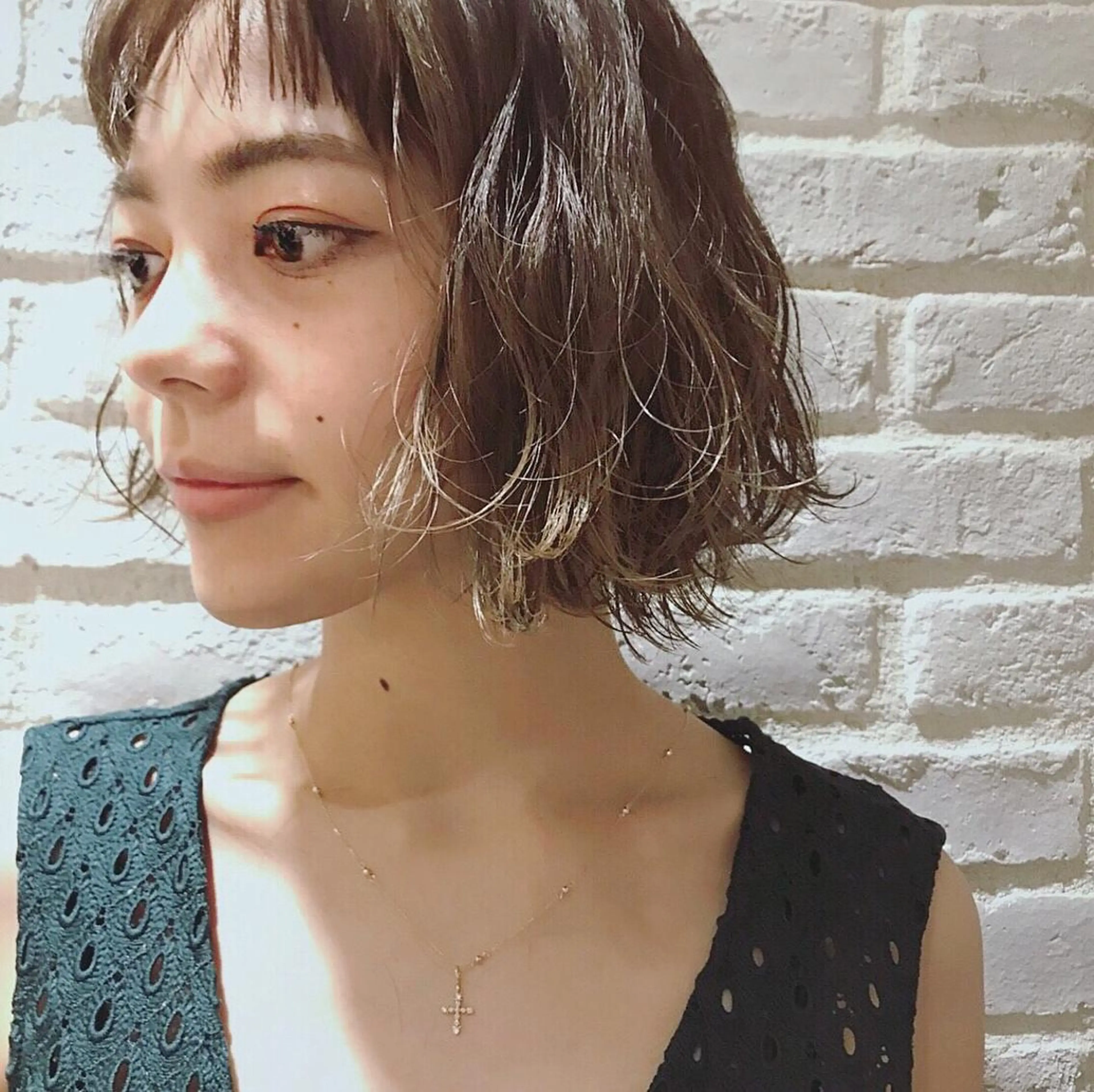 ショート カラー ハイライトカラー ハイライト la fith所属・rico_by ヘアとアイブロウのヘアスタイル