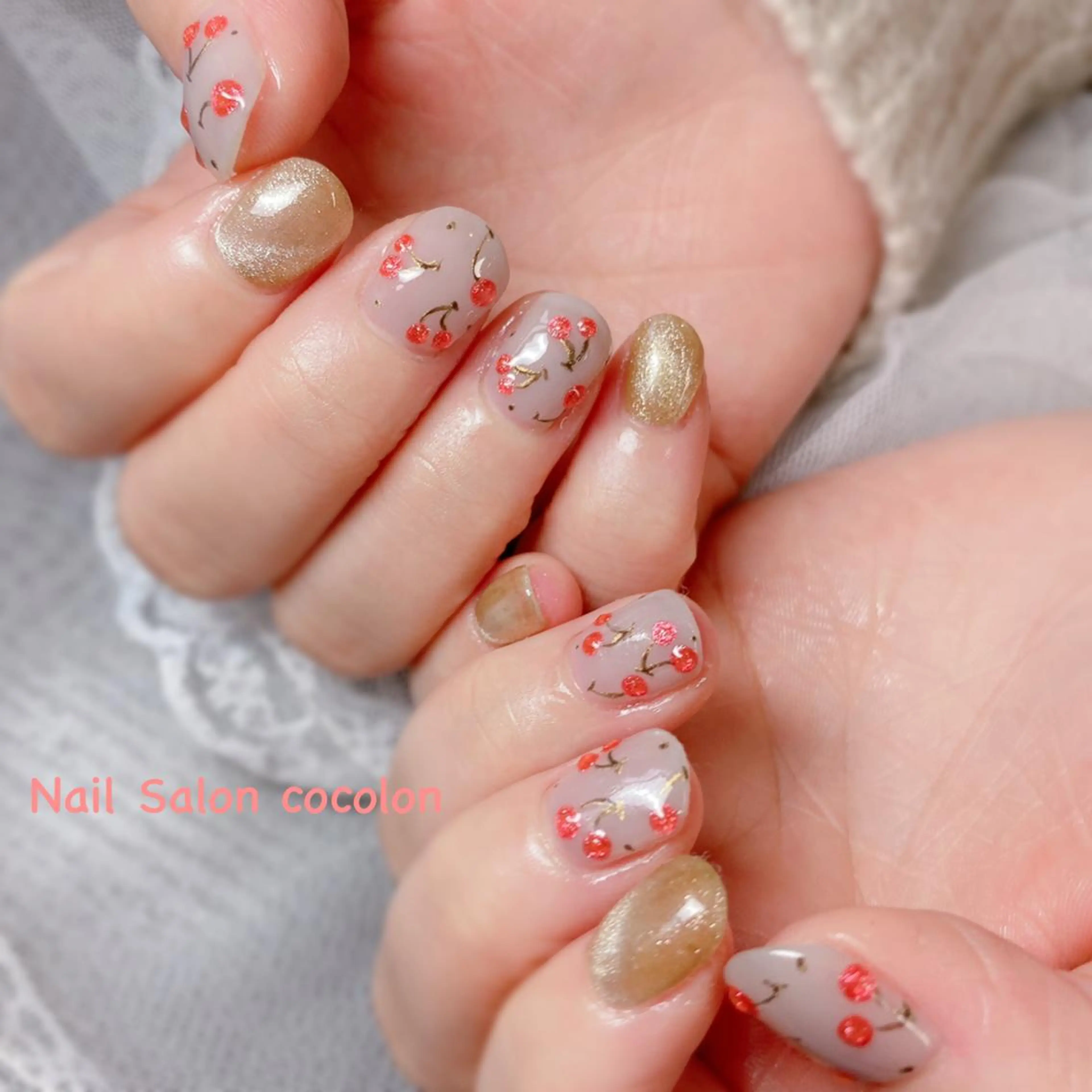 ネイル アートネイル ハンドネイル 柴崎 美幸のネイルデザイン