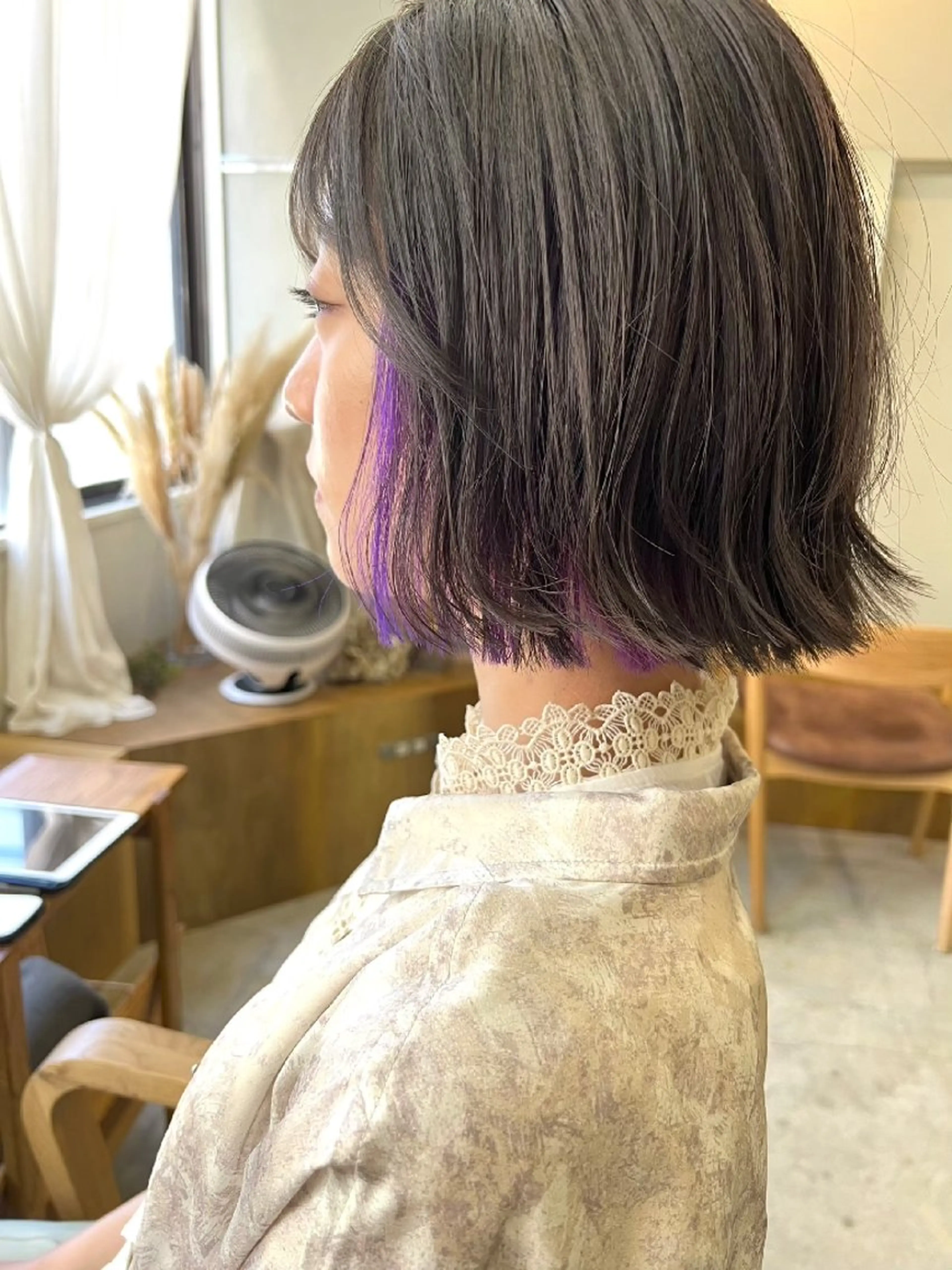 カラー 🌸花屋併設🌸石垣 友基のヘアスタイル