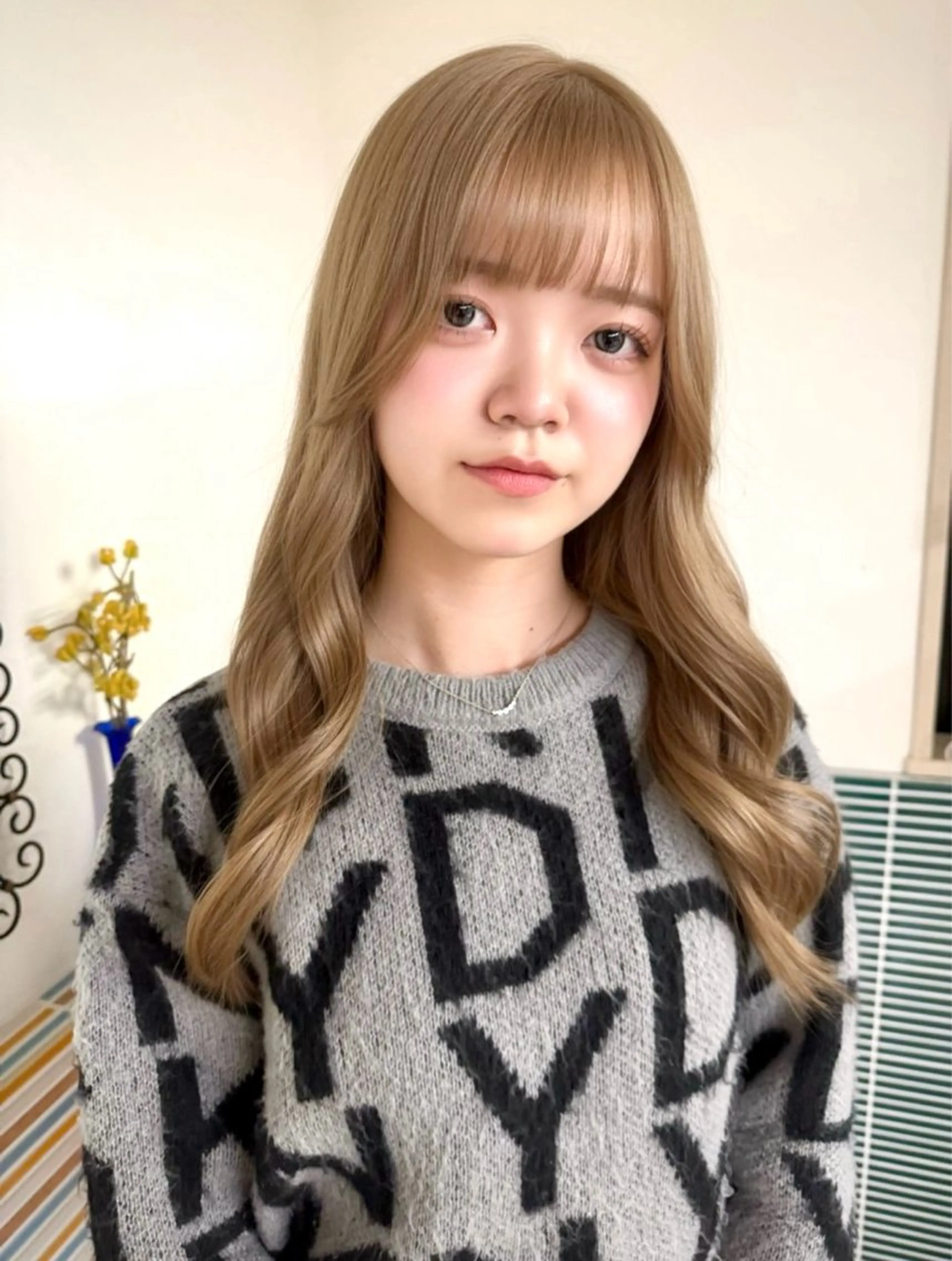 ロング カラー ヘアカラー カラー特化/ブリーチ 梅田中崎町/あかりのヘアスタイル