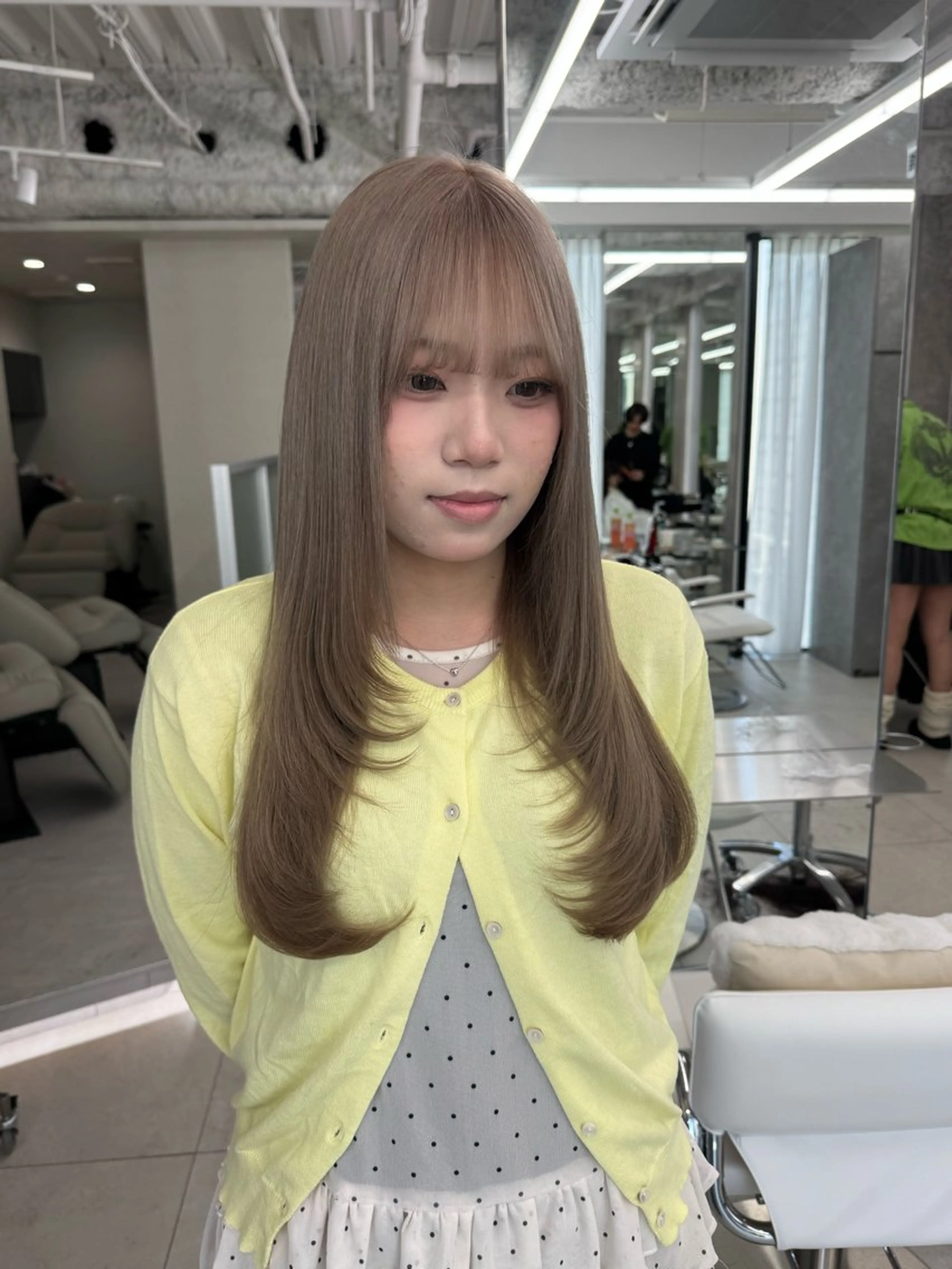 ミディアム カラー ヘアカラー ヘアセット kiti Sakae所属・栄美容師/kiti /ボブ/ケントのヘアスタイル