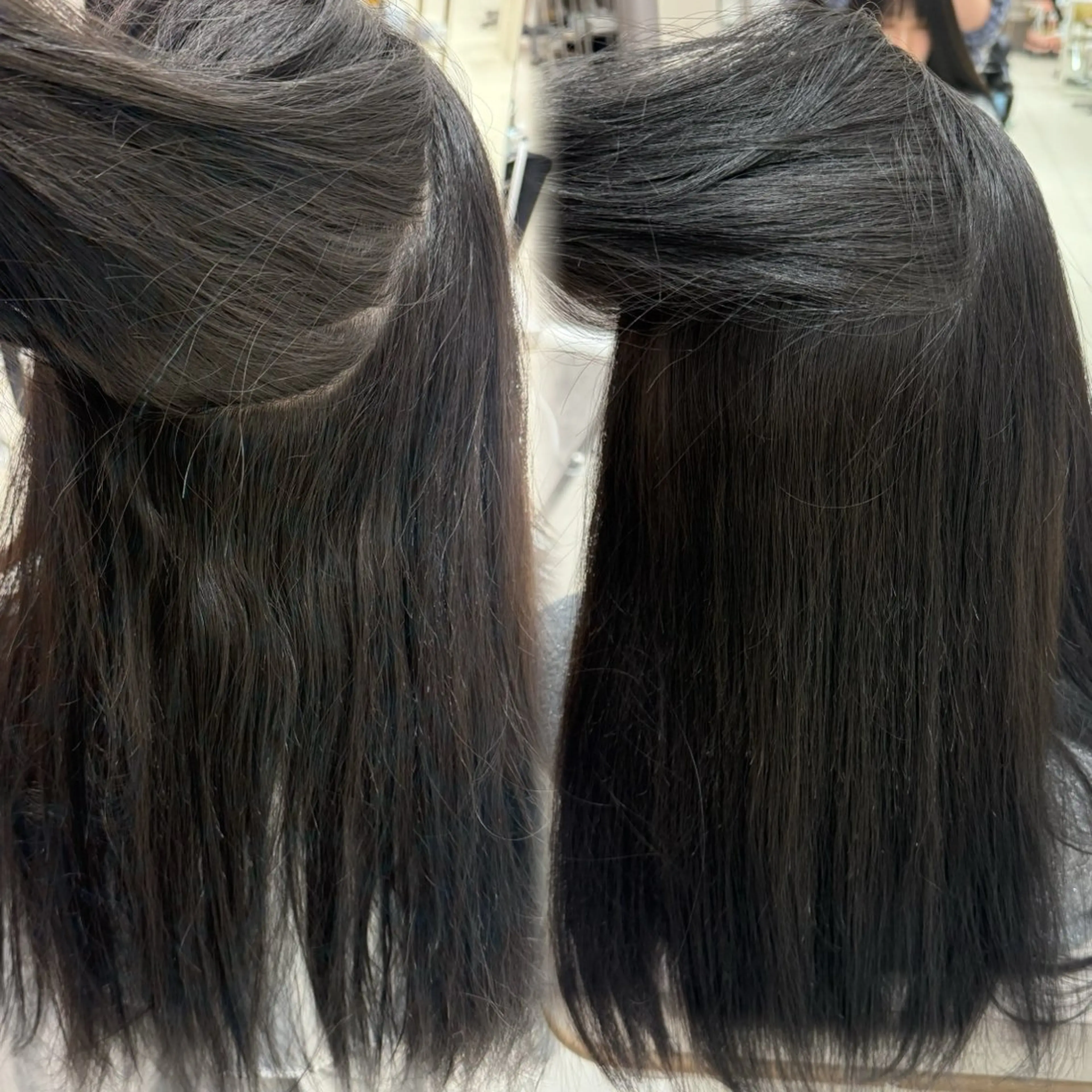 ロング 内田 志乃のヘアスタイル