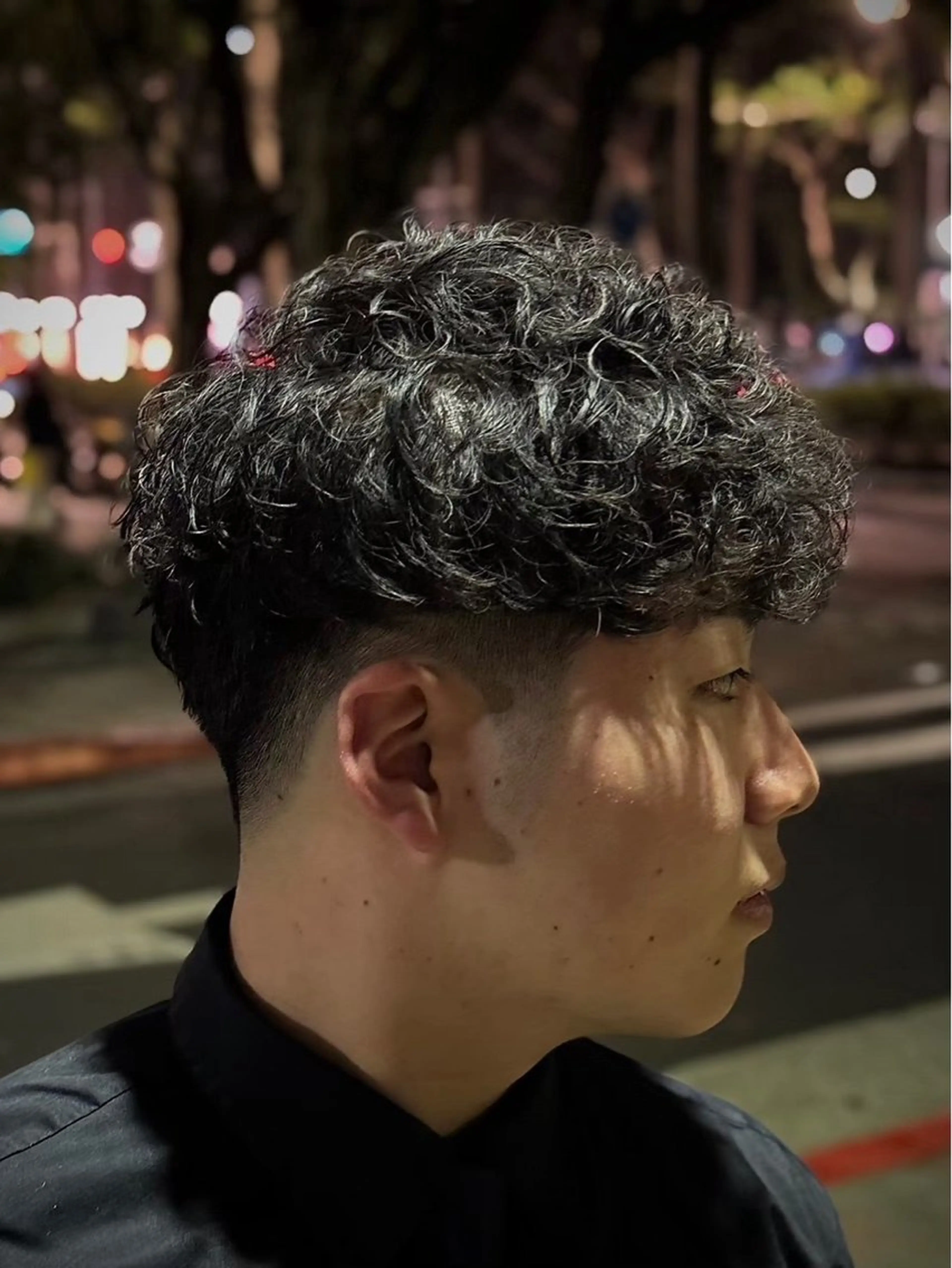 パーマ ヒロ銀座barber shop 難波所属・つつみうち ふわりのヘアスタイル