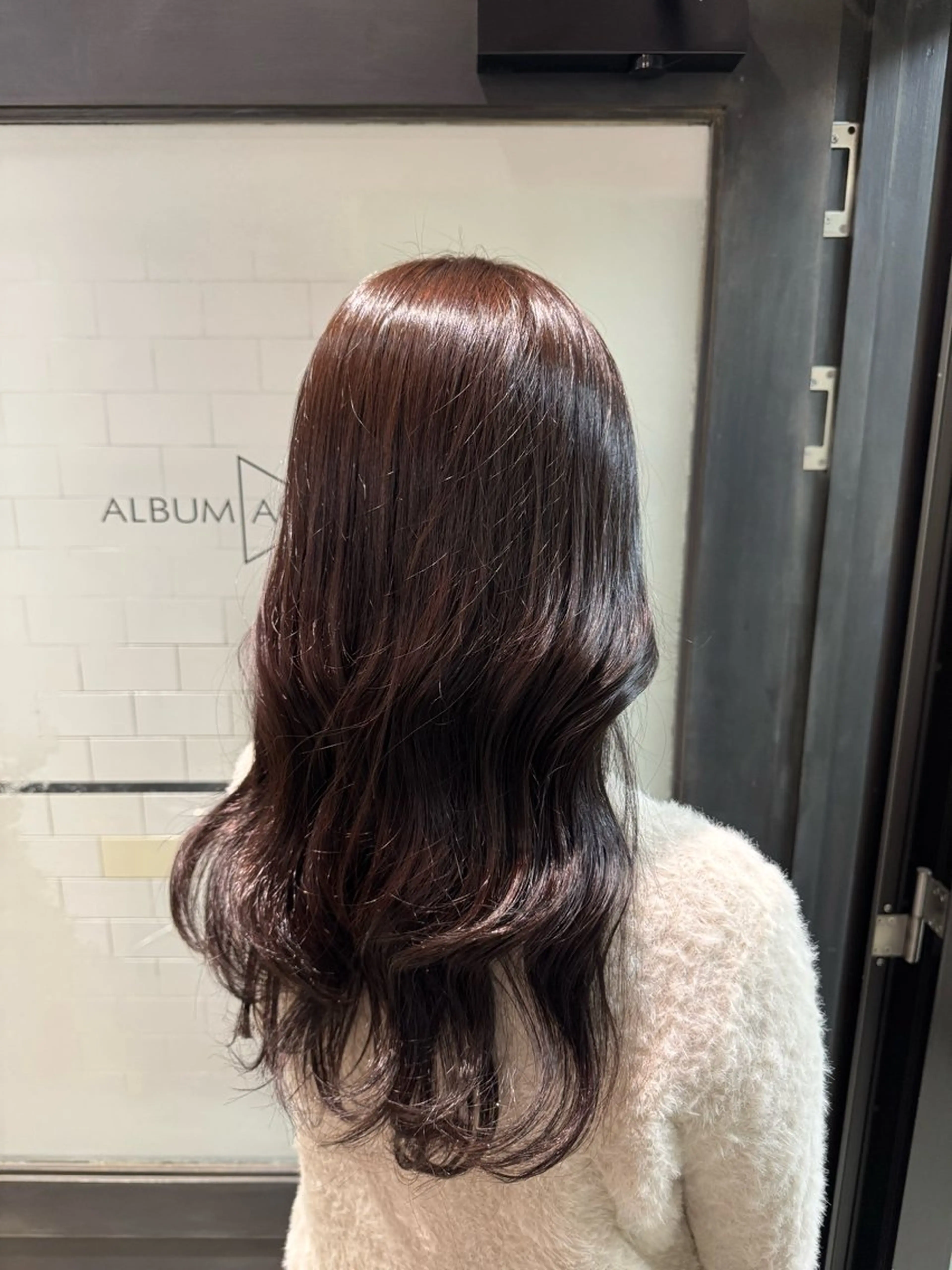 ロング カラー 田村講幸 ALBUMアカデミーのヘアスタイル