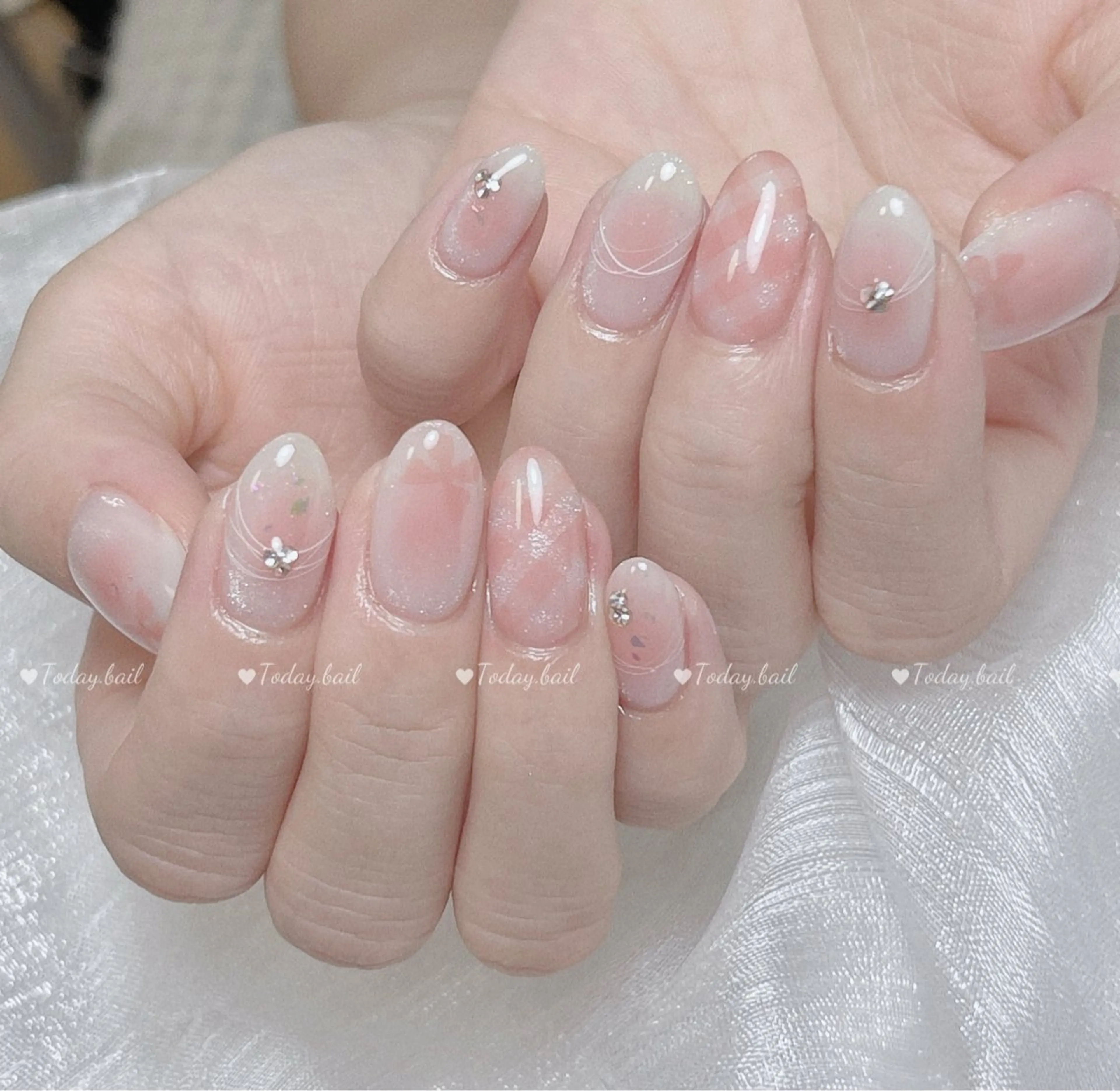 ネイル ハンドネイル 🎀Today nail💅のネイルデザイン